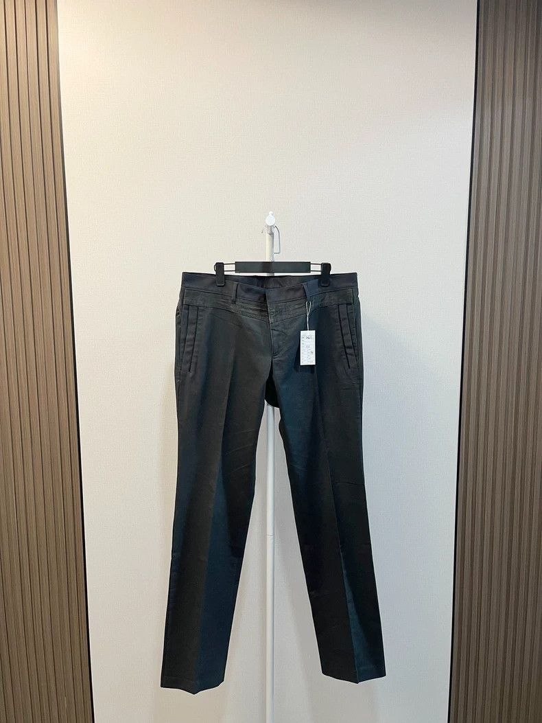 Gucci Gucci Black and gray stitched corduroy casual trousers 2502 Size US 36 / EU 52 - 1 Thumbnail