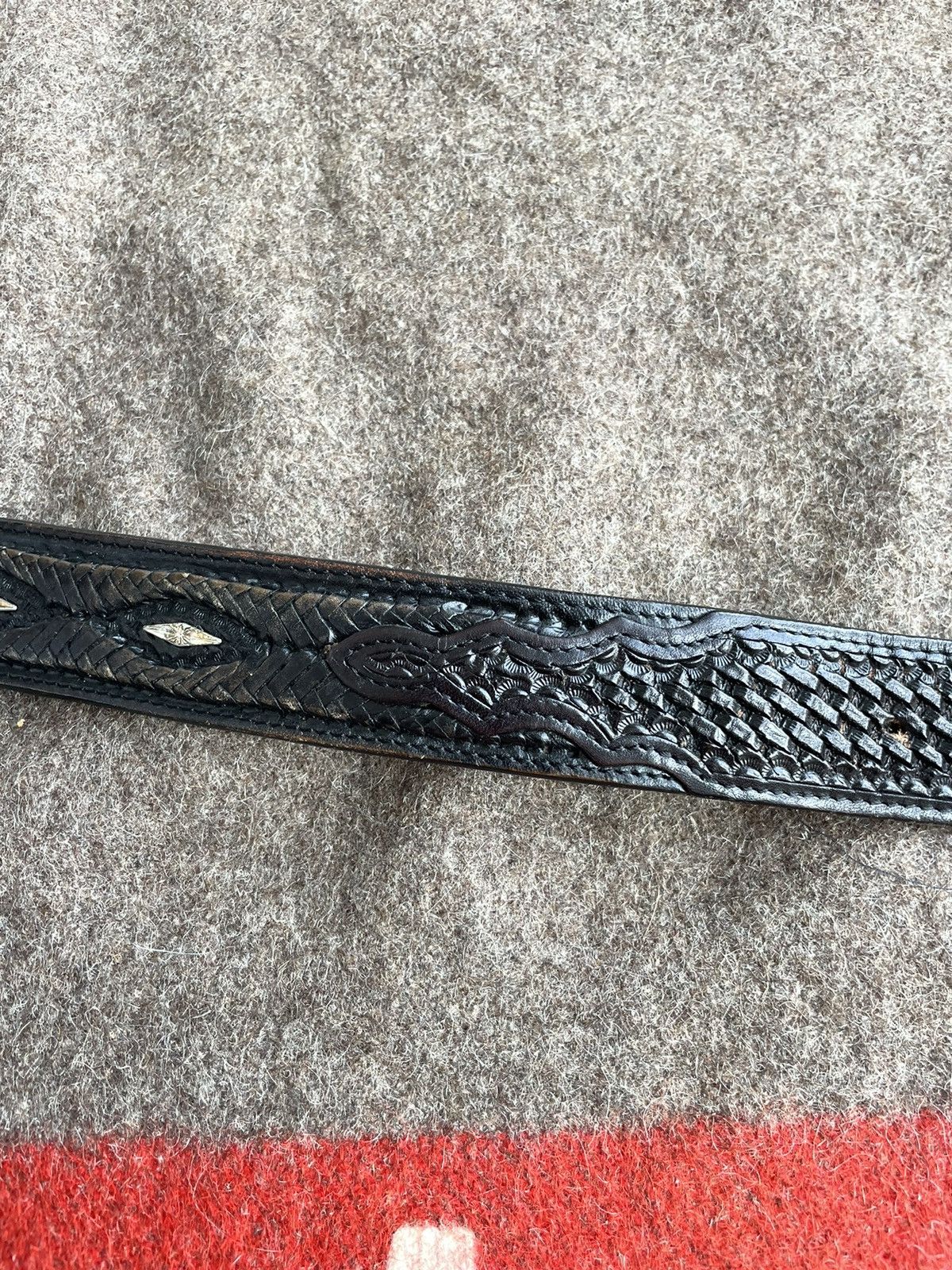Genuine Leather × Harley Davidson Harley Davidson Belt Size ONE SIZE - 5 Thumbnail