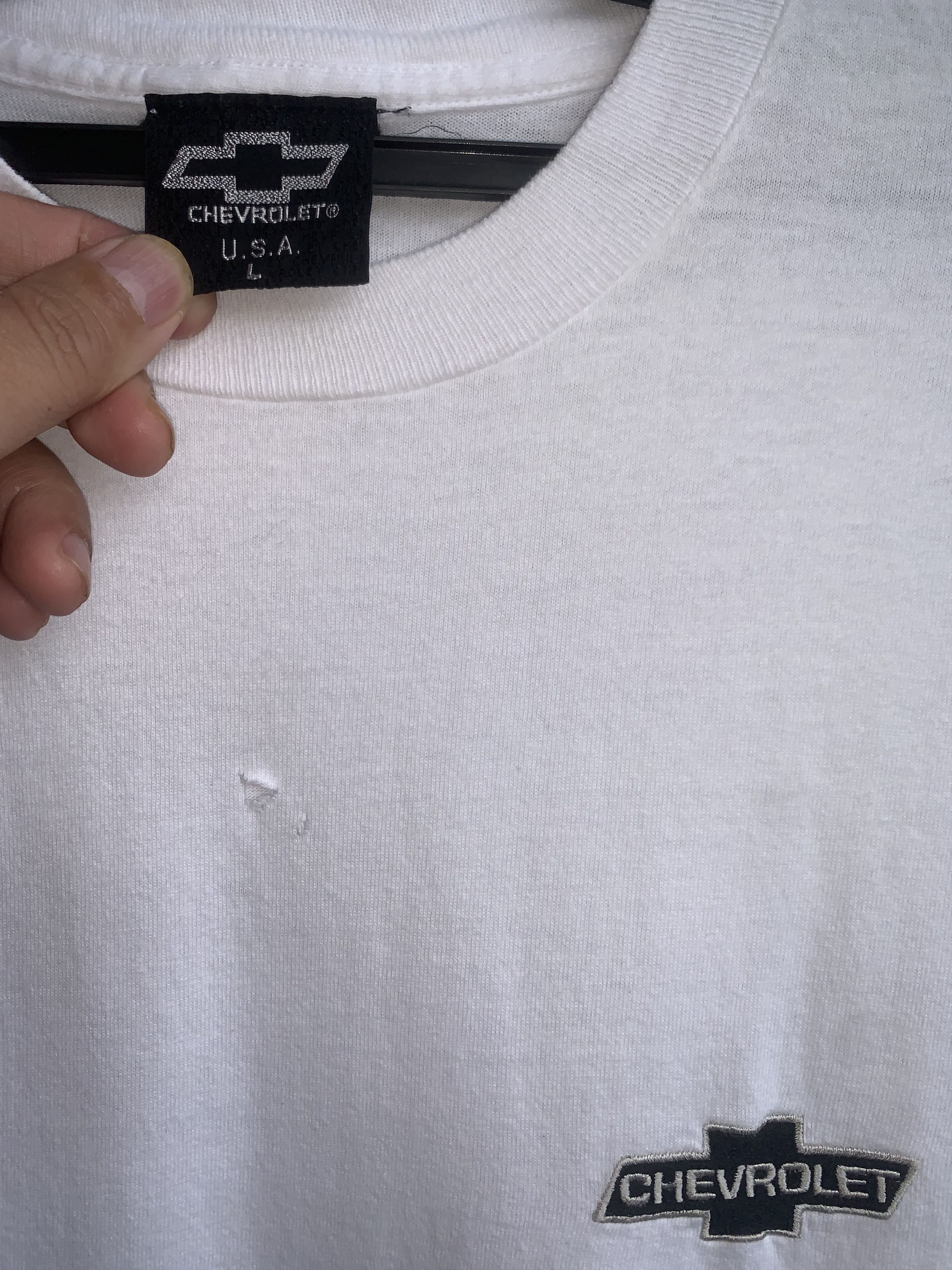 Vintage Chevrolet Racing Speed Spellout Vintage Shirt Size US L / EU 52-54 / 3 - 4 Thumbnail