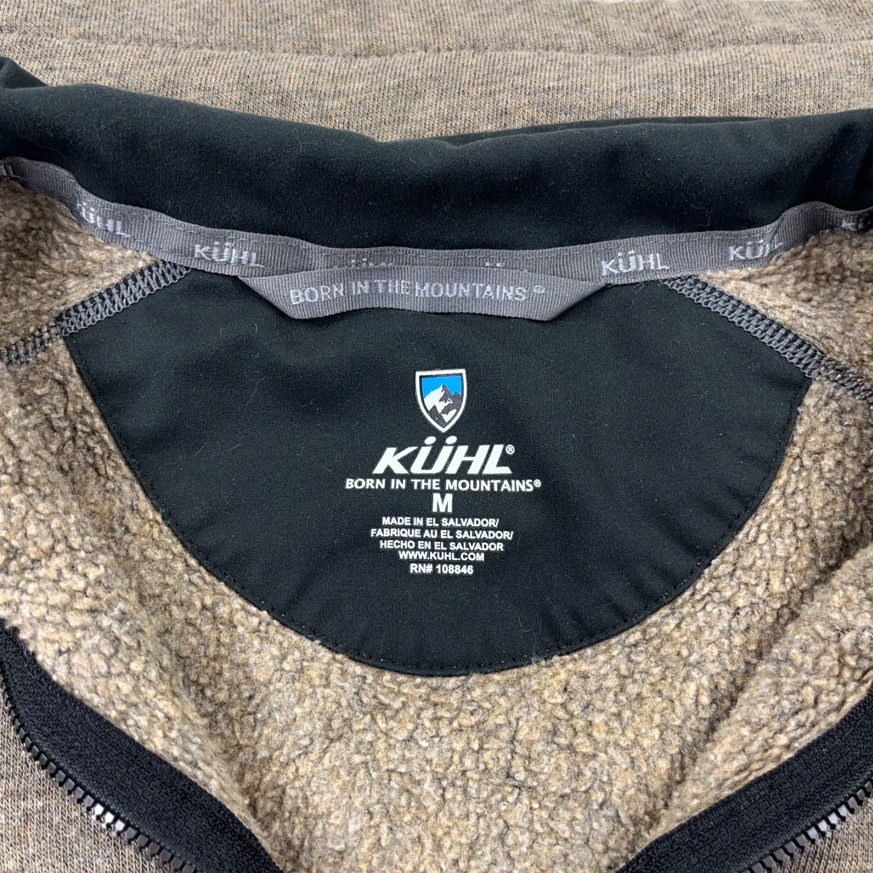 Vintage Kuhl Sweater Men Medium Brown Kashmira 1/4 Zip Pullover Hiking Outdoor Adult Size US M / EU 48-50 / 2 - 3 Thumbnail