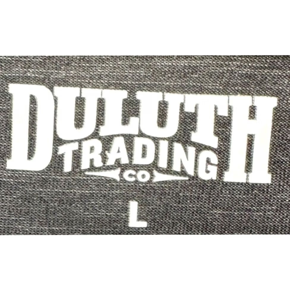 Duluth Trading Company Duluth Trading Co Polo Shirt Men Large Black Short Sleeve Rugby Golf Outdoor Quarter Zip Size US L / EU 52-54 / 3 - 4 Thumbnail