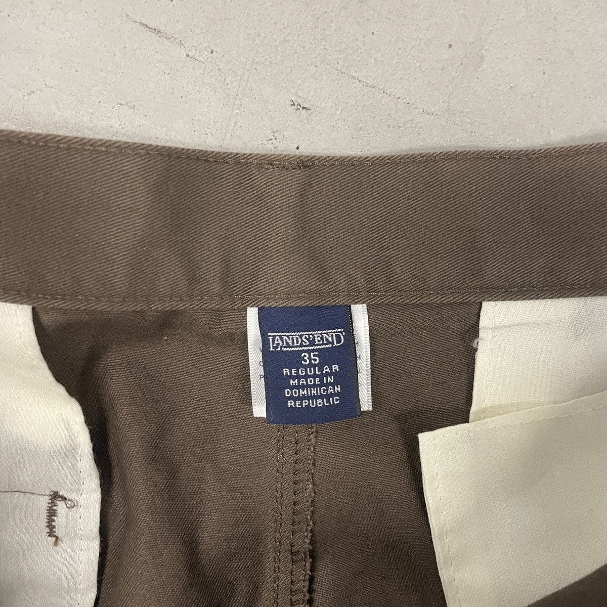 Lands' End Baggy dress pants Size US 35 - 3 Thumbnail
