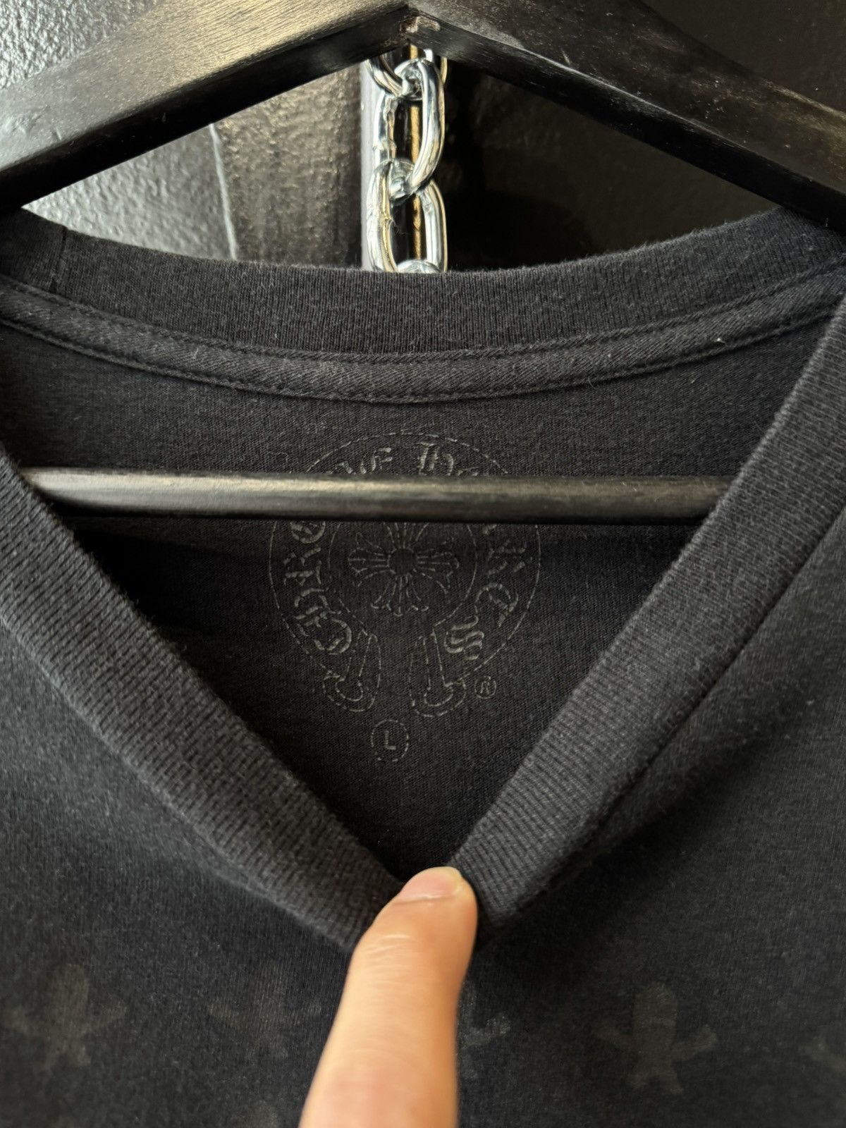 Chrome Hearts Chrome Hearts Foti Tee Size US L / EU 52-54 / 3 - 5 Thumbnail