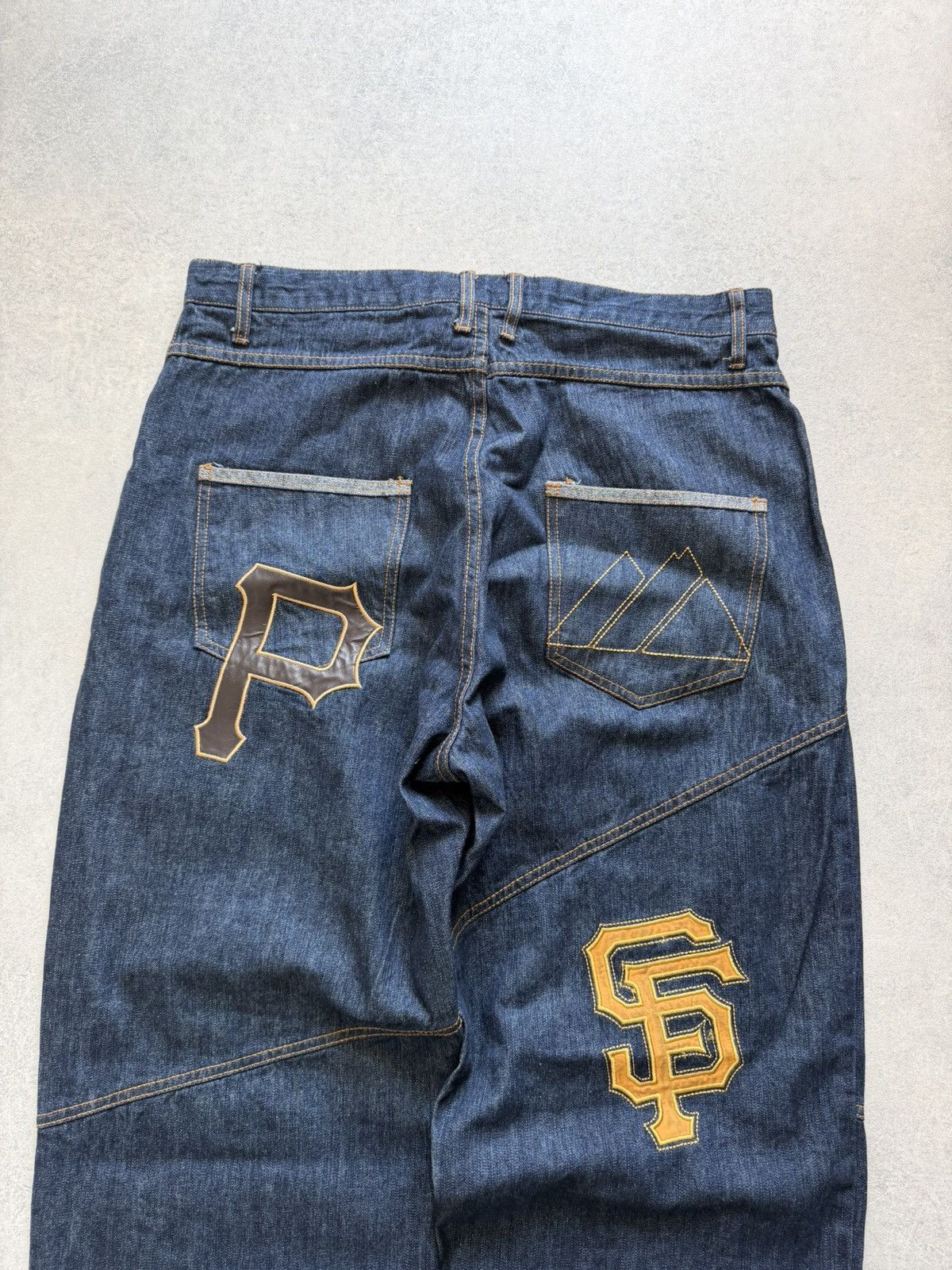 Majestic Vintage Jeans Majestic New York Yankees Streetwear pants Size US 44 / EU 60 - 11 Thumbnail