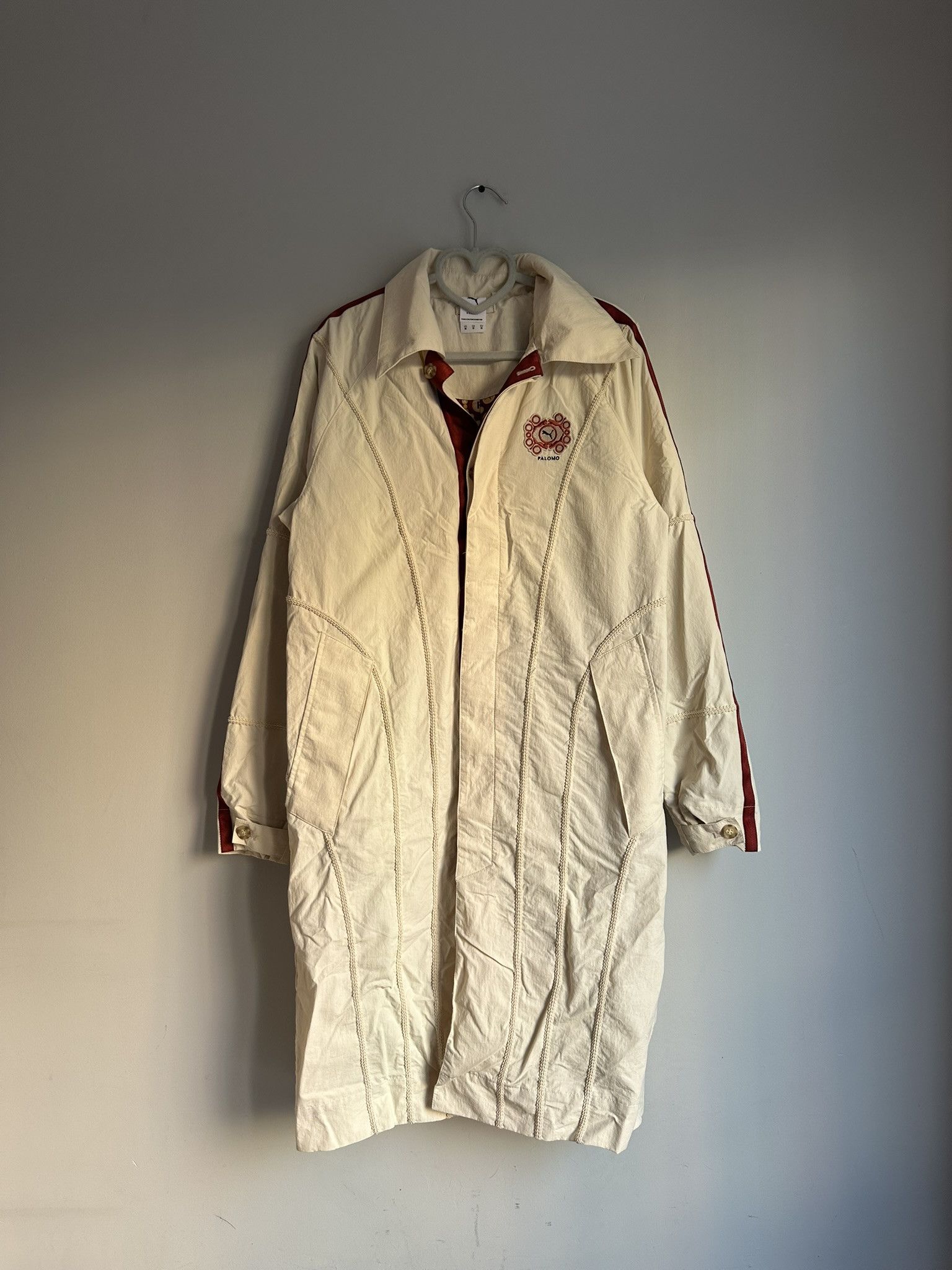 Palomo Spain × Puma PUMA x PALOMO SPAIN collaboration rain proof coat cream Size US S / EU 44-46 / 1 - 1 Thumbnail
