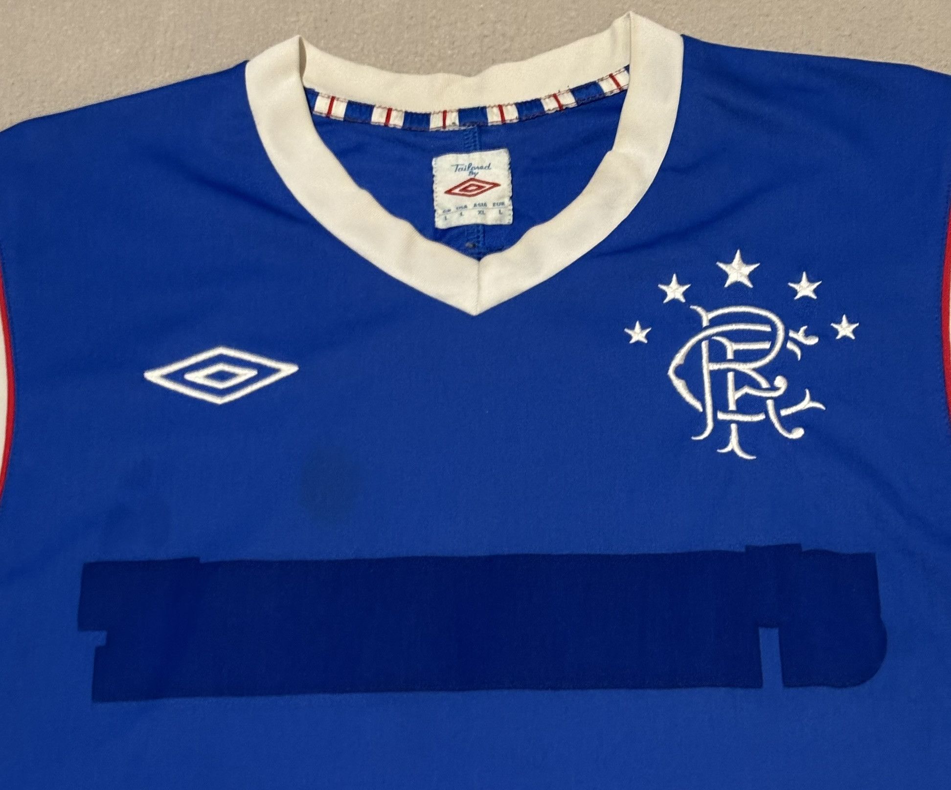 Umbro Rangers FC 2011/2012 Umbro Football Jersey Size L Size US L / EU 52-54 / 3 - 16 Thumbnail
