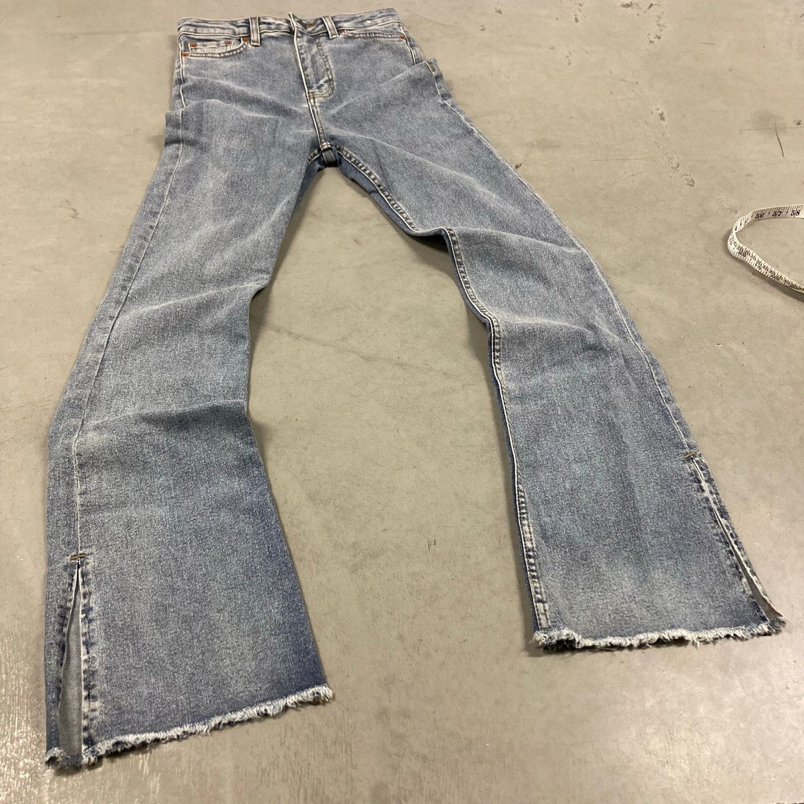 Vintage Y2K motel high rise flare bootcut jeans 27x32 Size 27" / US 4 / IT 40 - 1 Thumbnail