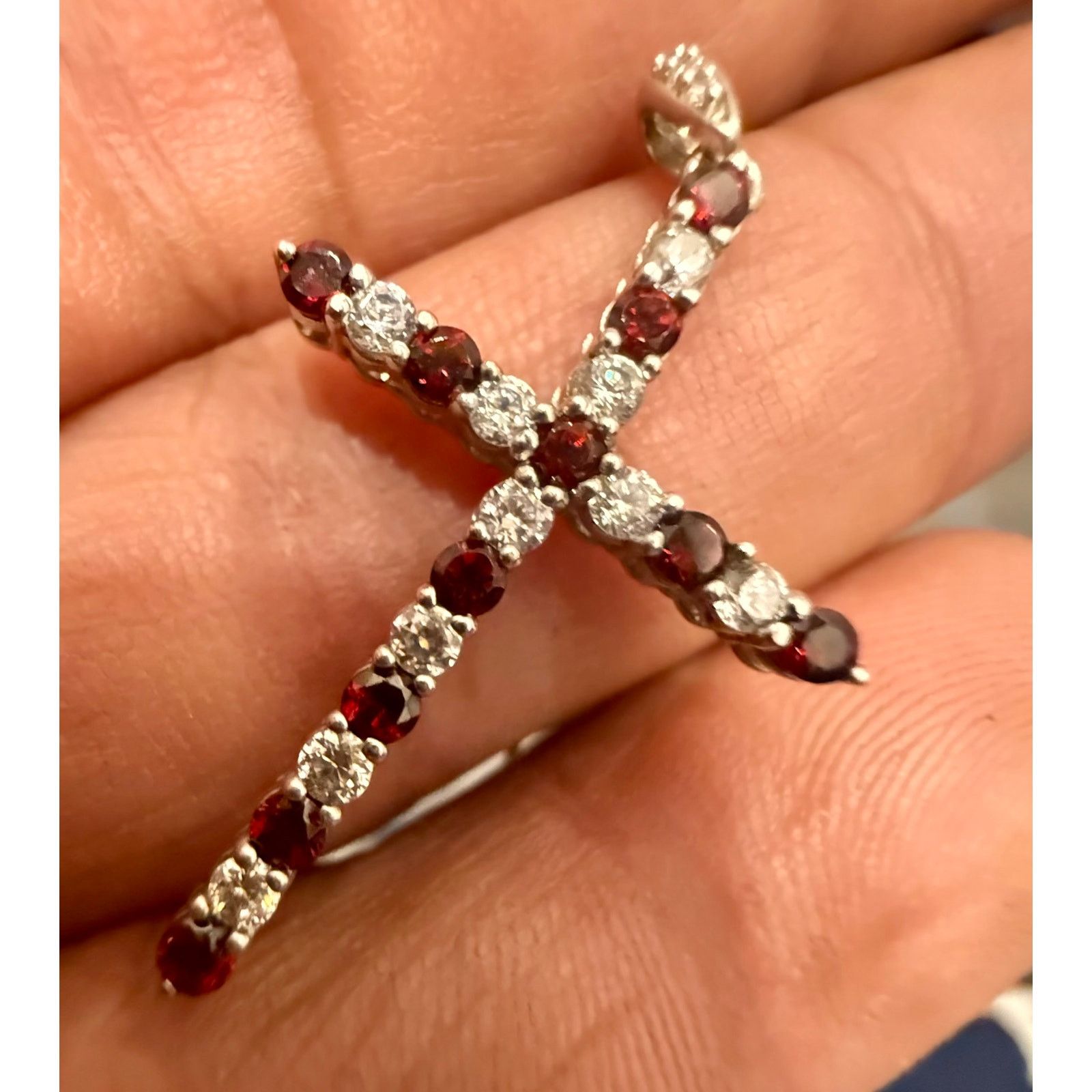 Other Vintage Cross Sterling Silver 925 Pendant Charm Authentic Size ONE SIZE - 4 Thumbnail