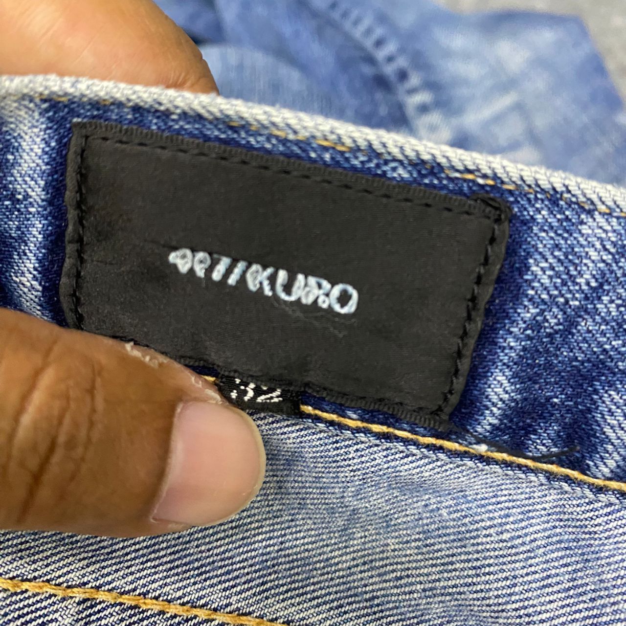 If Six Was Nine 💥Best Offer💥Arti Kuro Japanese Brand Distressed Denim Size US 34 / EU 50 - 14 Thumbnail