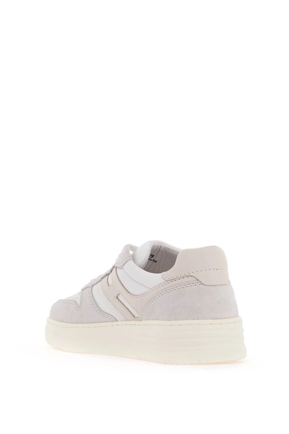 Hogan o1s22i1n1024 H630 Low-Top Sneakers in White Grey Size US 7 / IT 37 - 3 Thumbnail