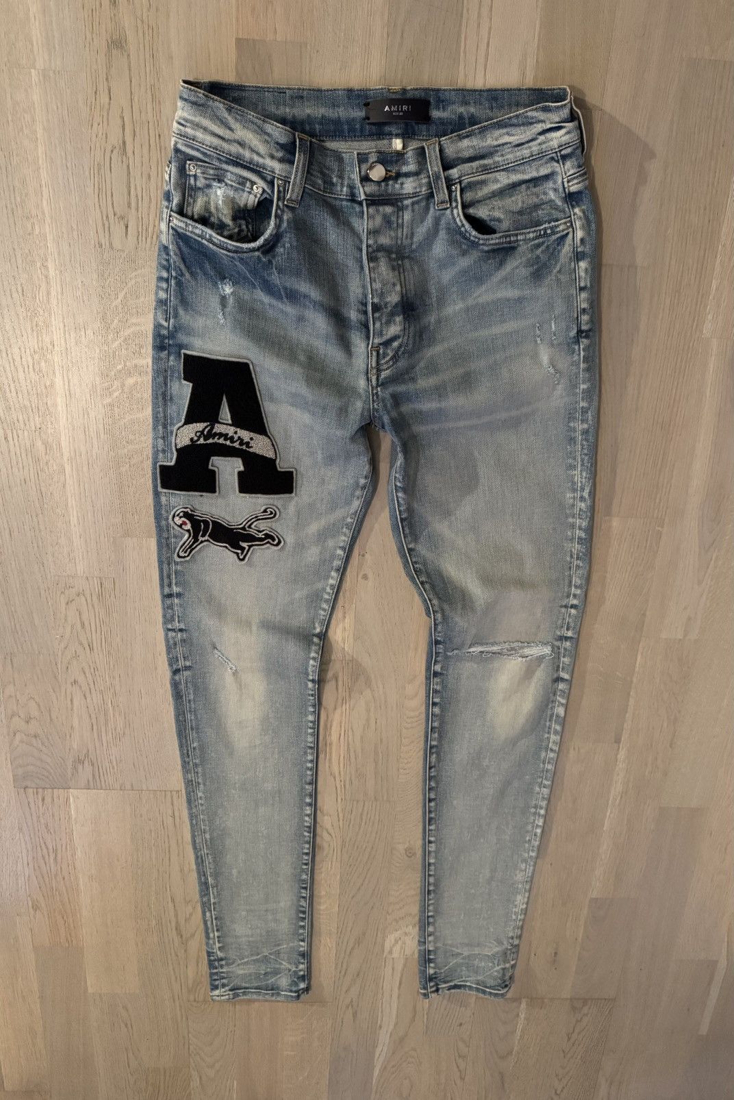 Amiri AMRI jeans SEE PHOTOS FOR REAL TAPE MEASUREMENTS Size US 32 / EU 48 - 2 Thumbnail