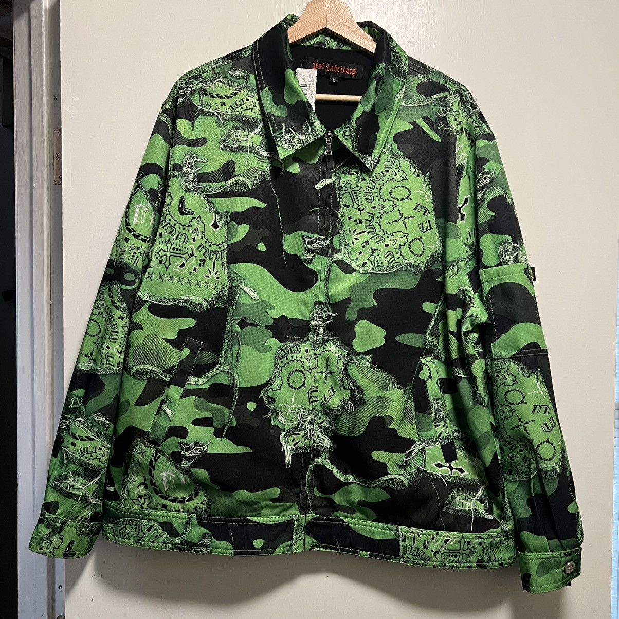 LOST INTRICACY LOST INTRICACY Work Jacket Green Size US L / EU 52-54 / 3 - 1 Thumbnail