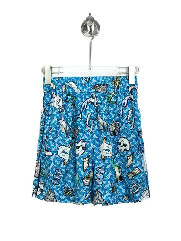 Burberry Burberry Blue Cotton Women's Skirt Size 23" - 1 Thumbnail