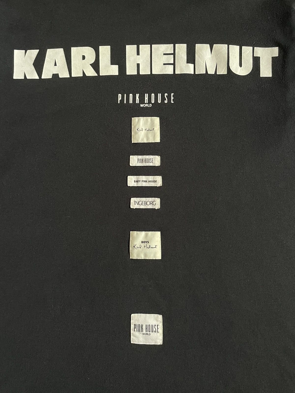 Karl Helmut Karl Helmut Pink House Tee Size US M / EU 48-50 / 2 - 4 Thumbnail