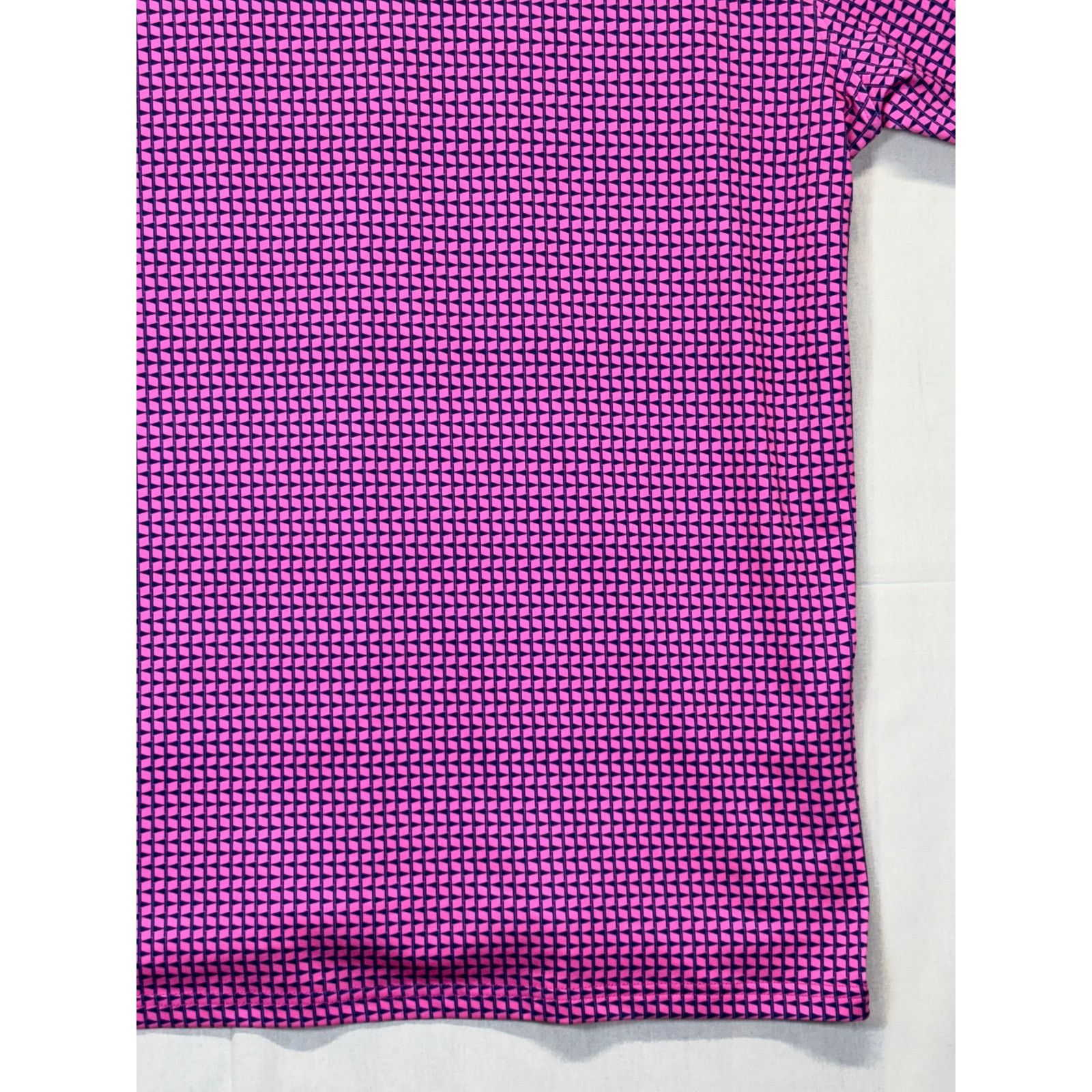 The Unbranded Brand MAELREG Men’s Performance Polo Pink Navy Golf Shirt XL Size US L / EU 52-54 / 3 - 17 Thumbnail