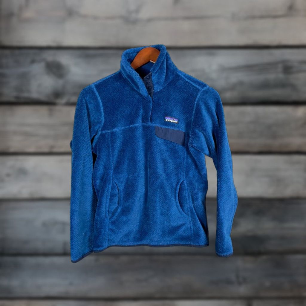 Patagonia Patagonia Snap T Fleece Pullover Women's XS Dark Blue Polartec Deep Pile 2015 Size XS / US 0-2 / IT 36-38 - 1 Thumbnail