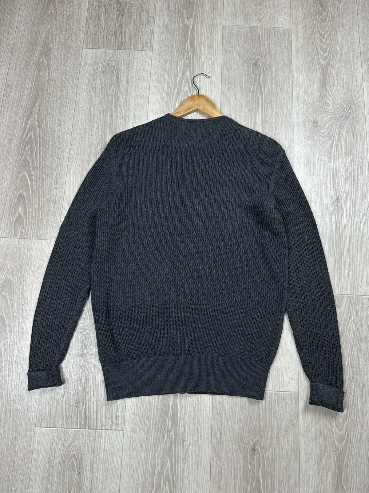 Allsaints Allsaints Zip Sweater Knit Gray Hoodie Rare Size M Size US M / EU 48-50 / 2 - 7 Thumbnail