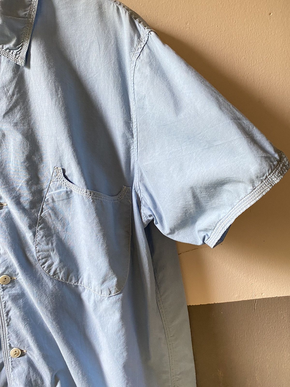 Kapital KAPITAL short-sleeves blue shirt Size US M / EU 48-50 / 2 - 16 Thumbnail