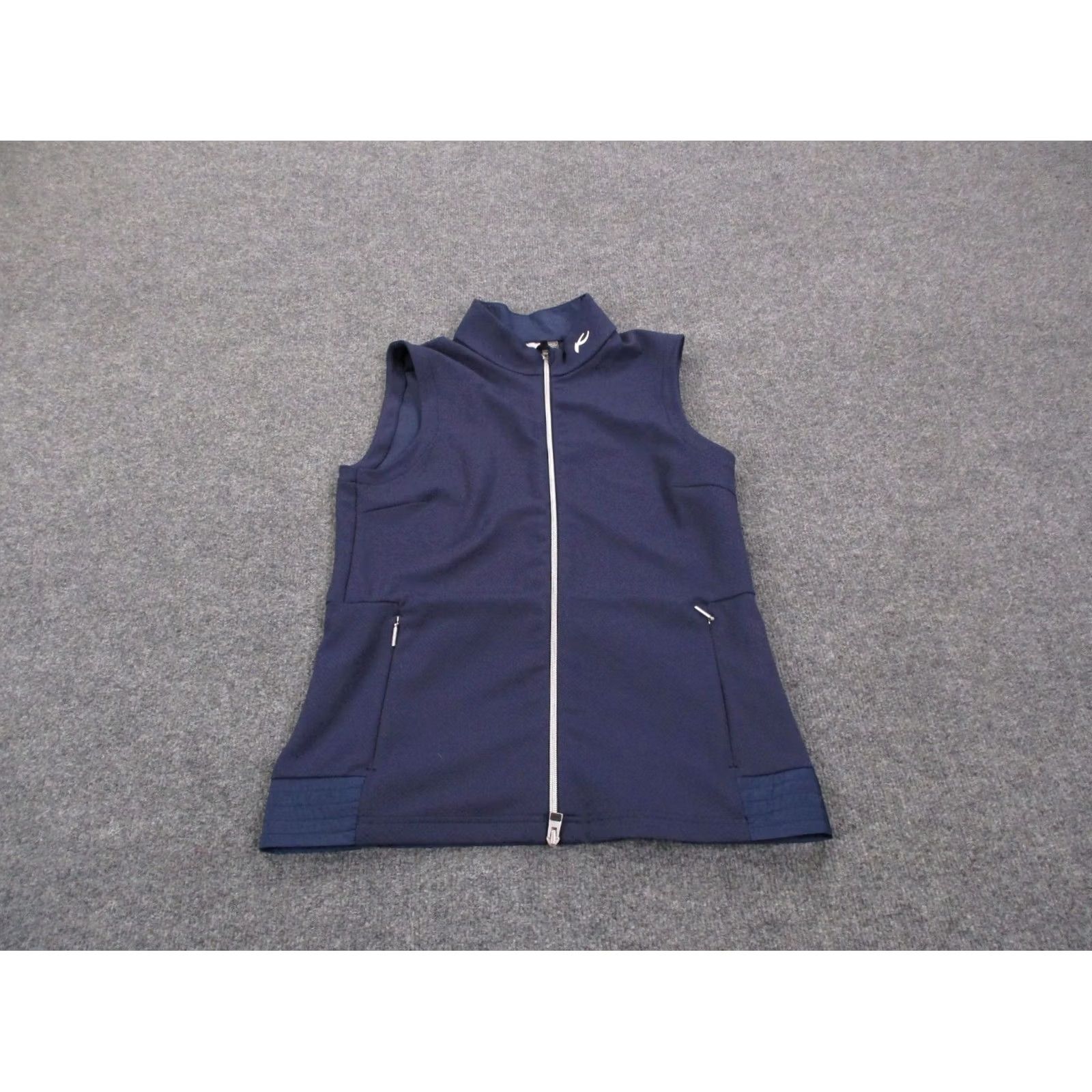 KJUS KJUS Vest Womens 38 Blue Zip Pockets Lightweight Windbreaker Outdoor Winter Spring Fall Regular Size XS / US 0-2 / IT 36-38 - 2 Thumbnail