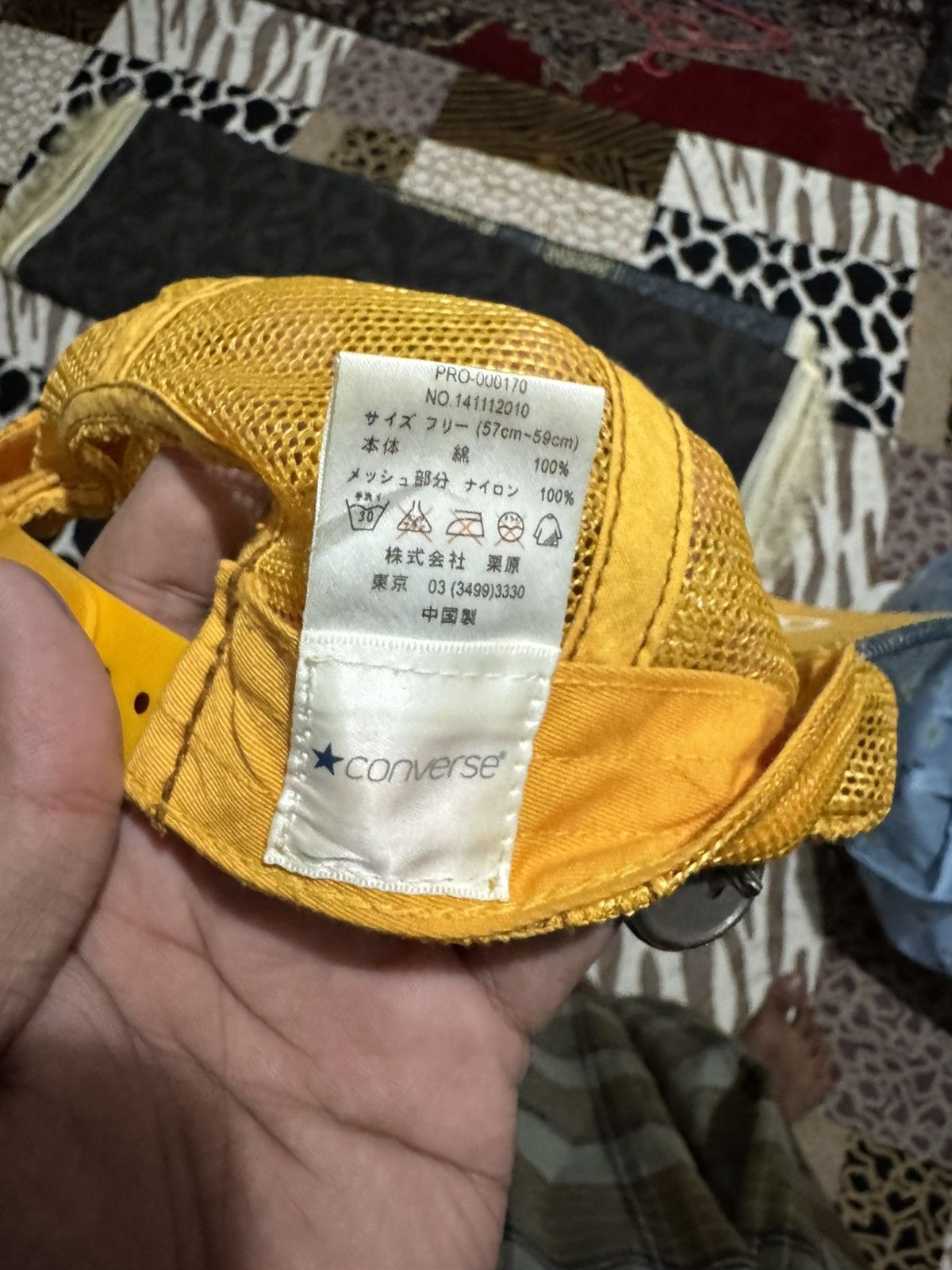 Converse Vintage Converse 56 denim trucker cap Size ONE SIZE - 6 Thumbnail