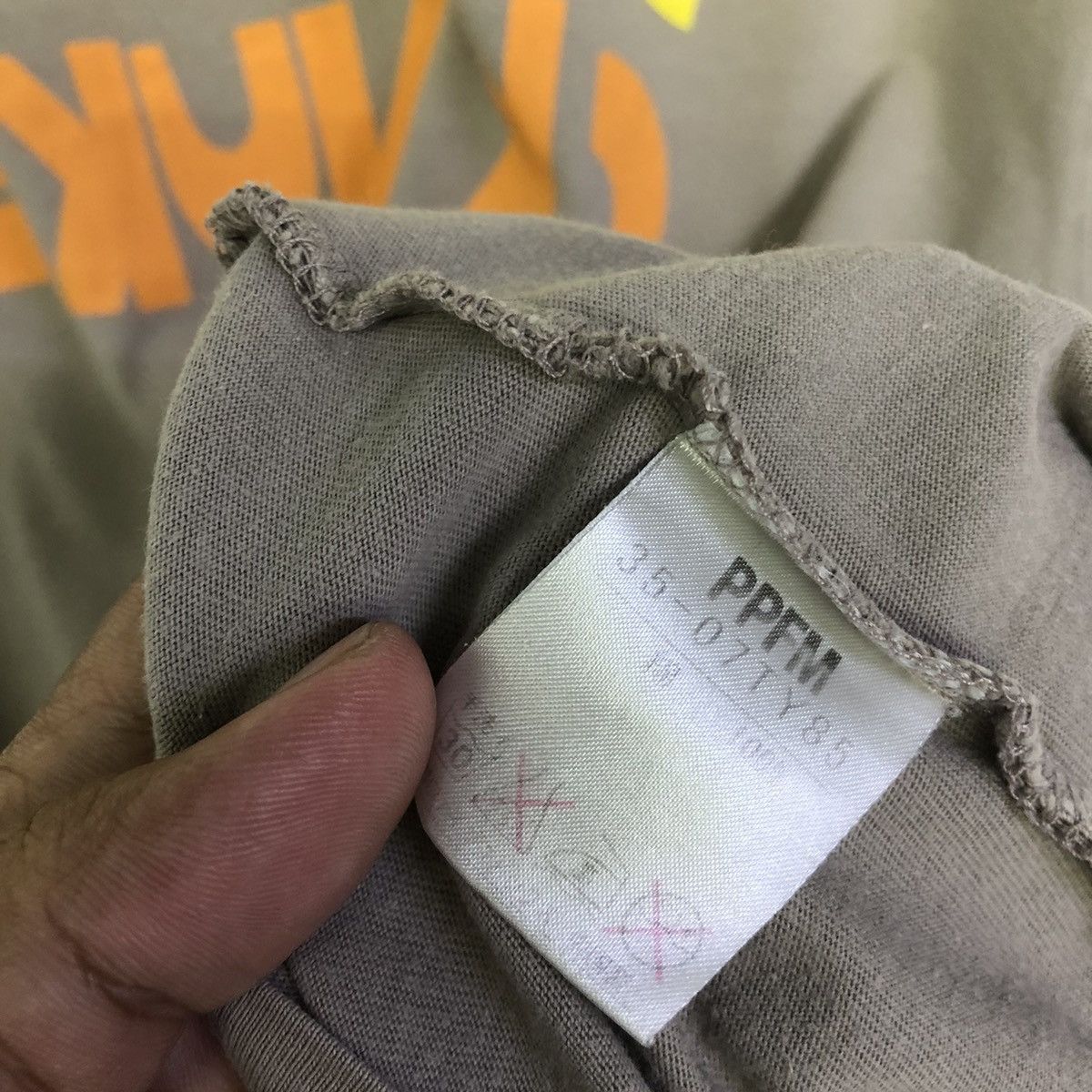 Japanese Brand × PPFM PPFM BACKPACKNUKE Spellout Tshirt Size US L / EU 52-54 / 3 - 10 Thumbnail
