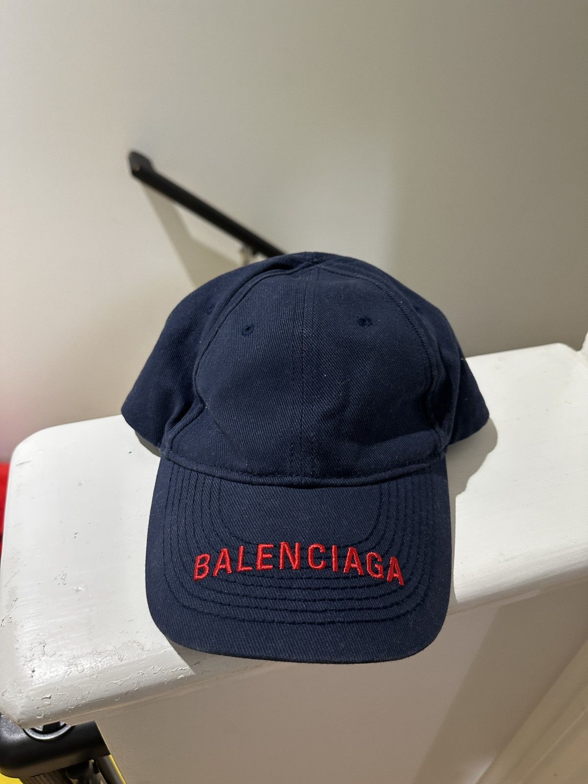 Balenciaga Balenciaga Logo Visor Cap Size ONE SIZE - 1 Thumbnail