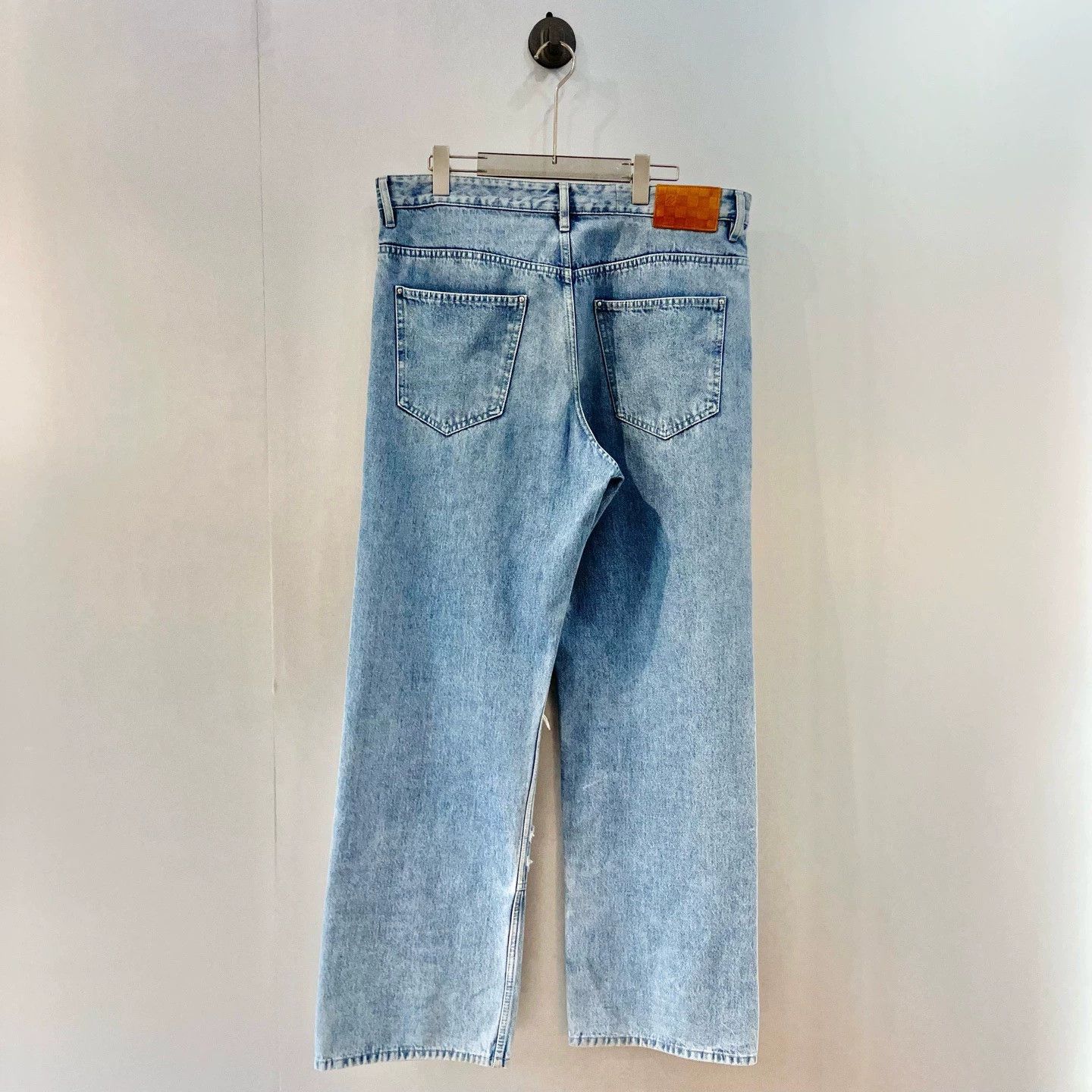 Louis Vuitton 【LV】Louis Vuitton 25 New Style Patchwork Monogram Jeans Size US 34 / EU 50 - 2 Thumbnail