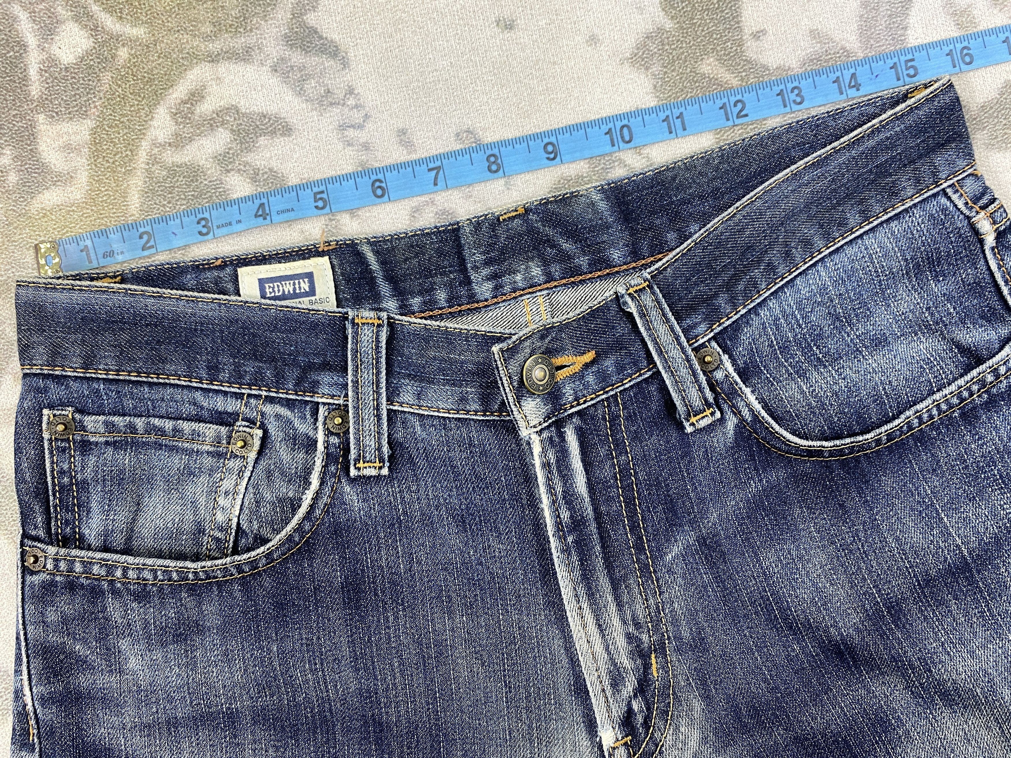 Edwin Edwin Japan Distressed Jeans 31x30.5 -JN040 Size US 31 - 5 Thumbnail