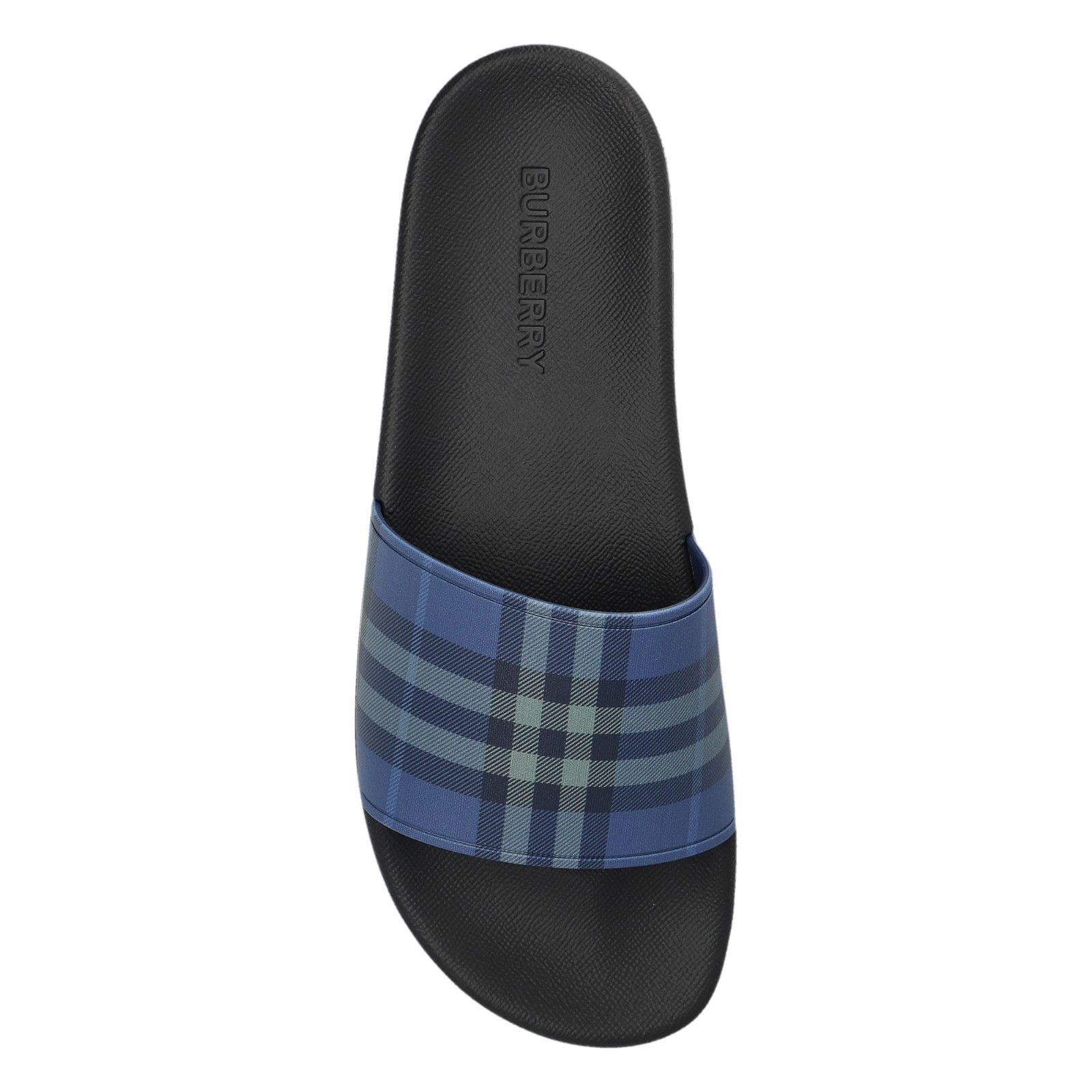Burberry BURBERRY River Blue Rubber Flip Flops New & Authentic (Men's Size US 6 / EU 39 - 4 Thumbnail