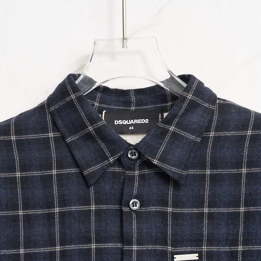 Dsquared2 Dsquared2 Men's Check Patchwork Shirt Size US M / EU 48-50 / 2 - 6 Thumbnail