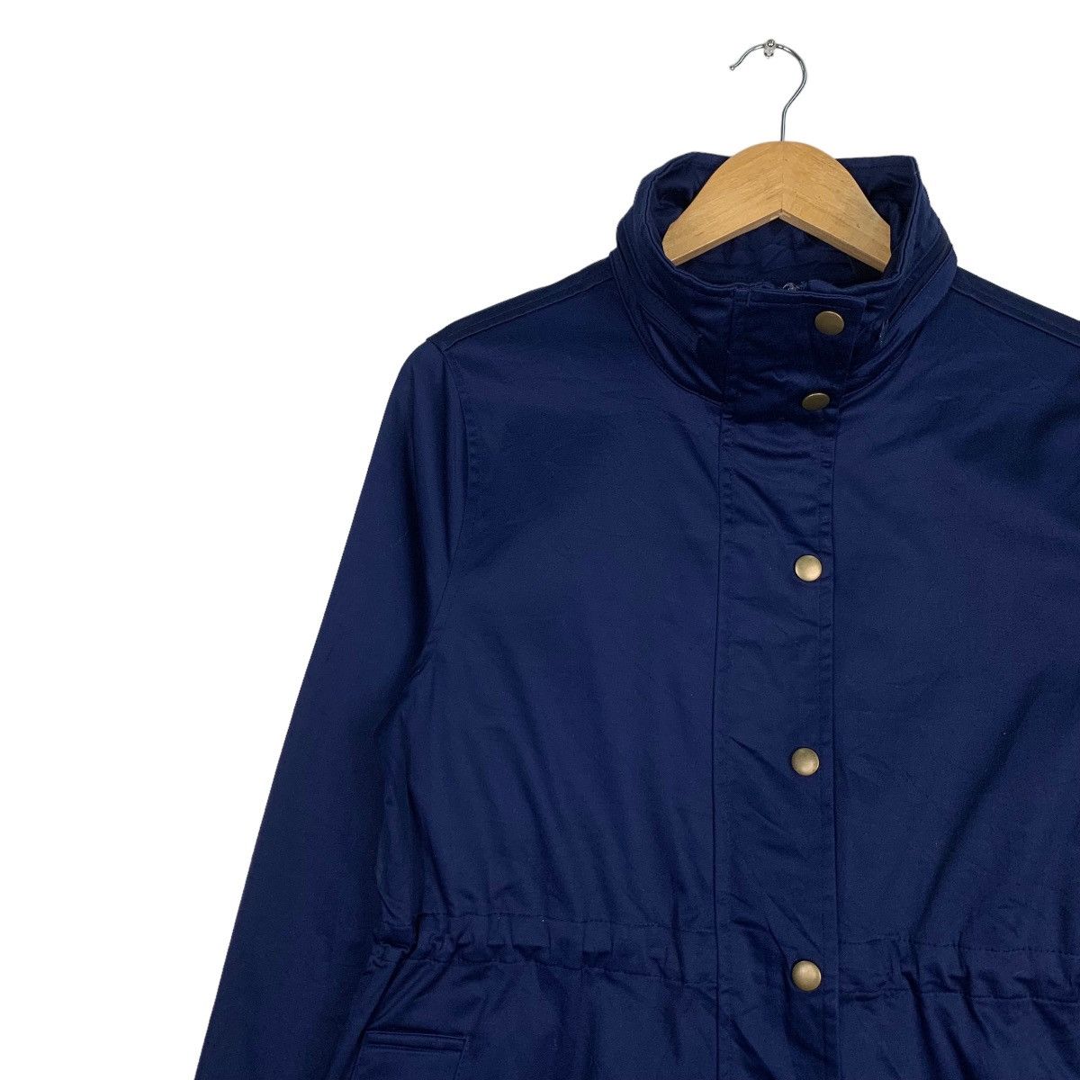 Lands' End LANDS’ END Blue Belted Casual Jacket #0975-C43 Size M / US 6-8 / IT 42-44 - 6 Thumbnail