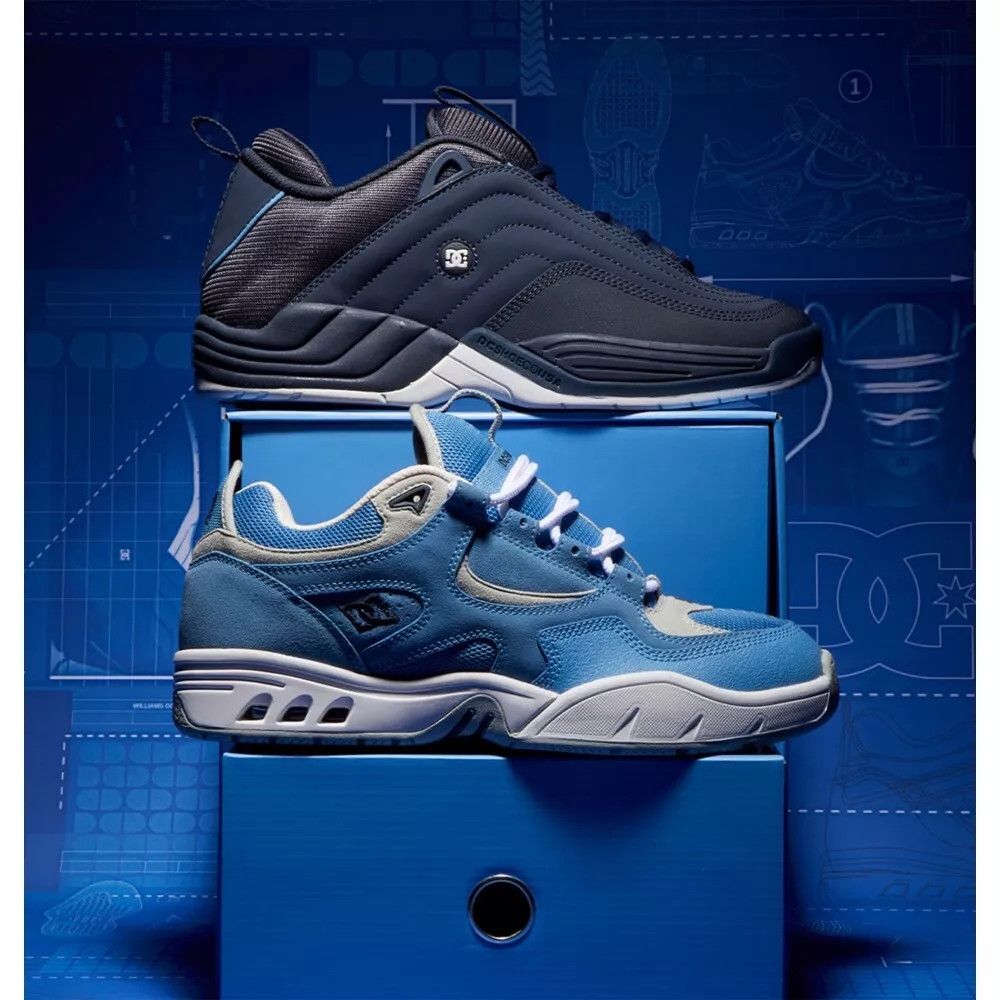 DC SHOES KALIS WILLIAMS 2022 DOUBLE BOX (SIZE 11) (BLUE) DC