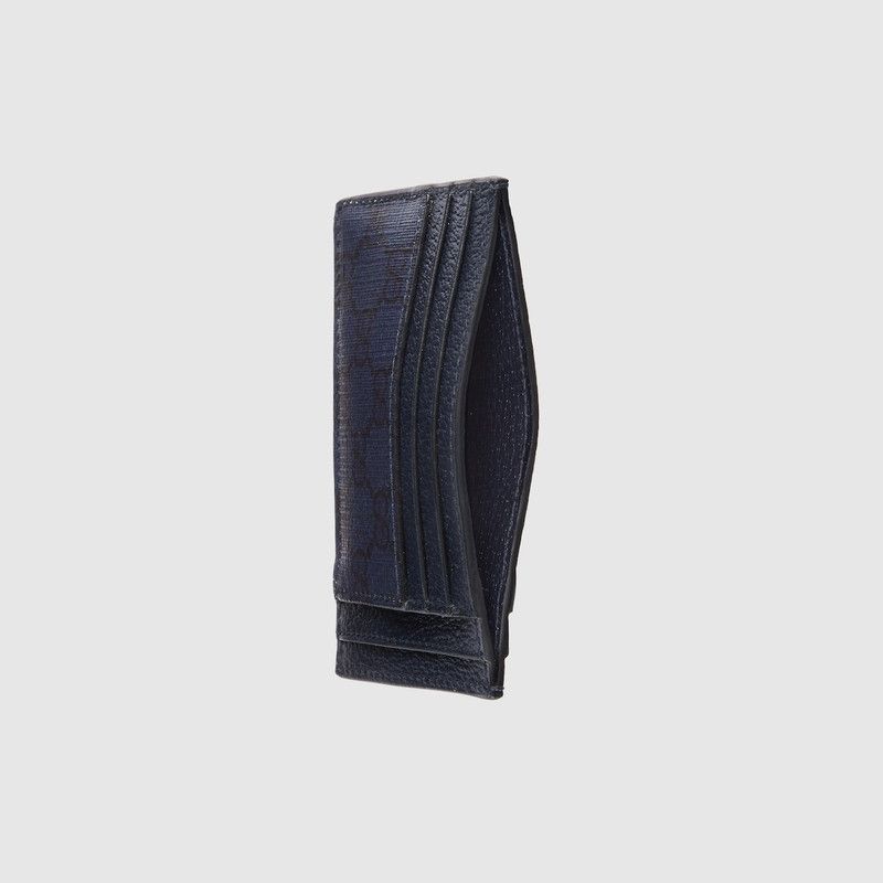 Gucci oc11z1225 Size: OS / Ophidia Card Case in Dark Blue Size ONE SIZE - 3 Thumbnail
