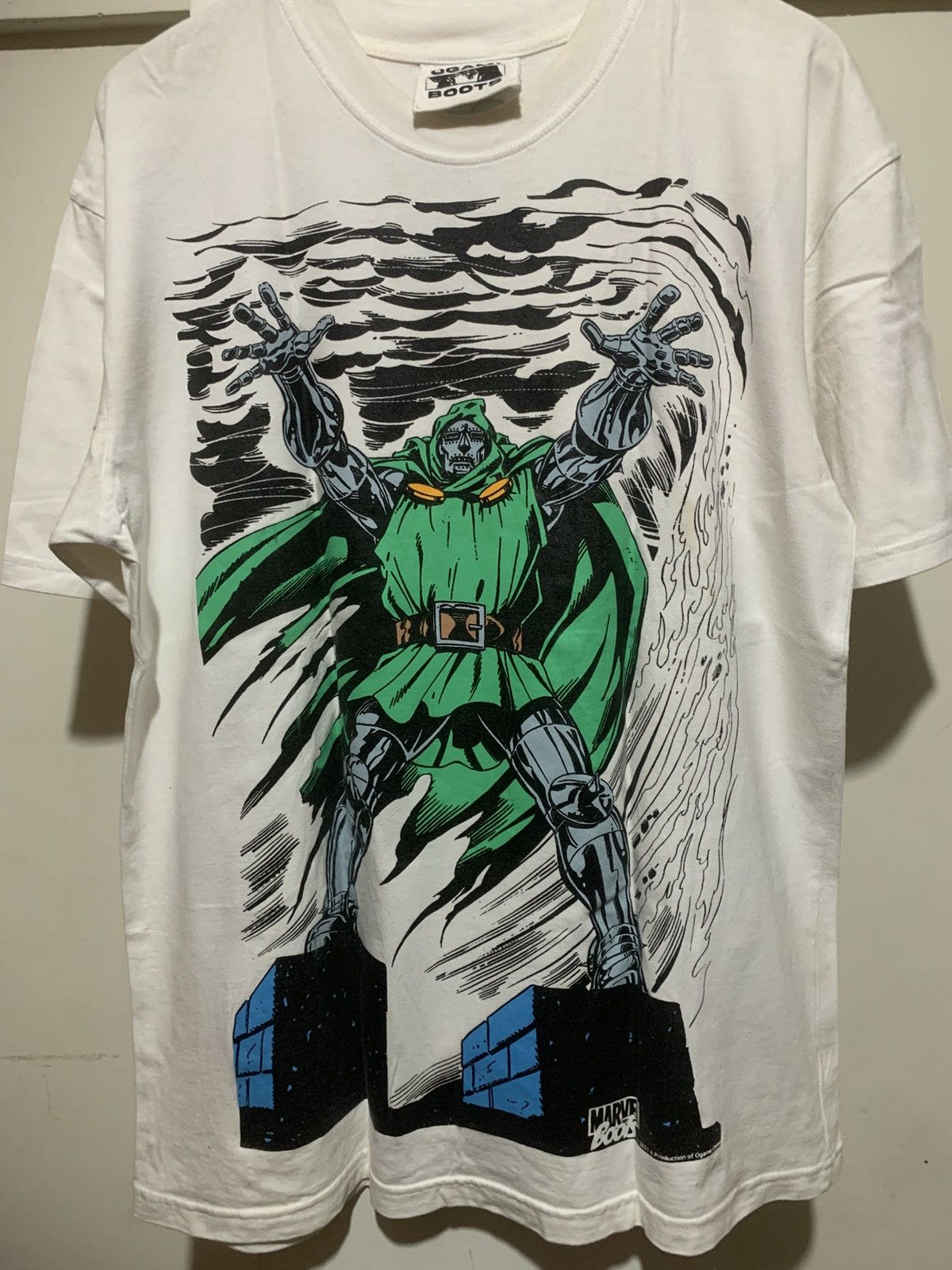 Japanese Brand Doctor Victor Von Doom Ogami Marvel T shirt Bootleg tee Rare Size US XL / EU 56 / 4 - 5 Thumbnail