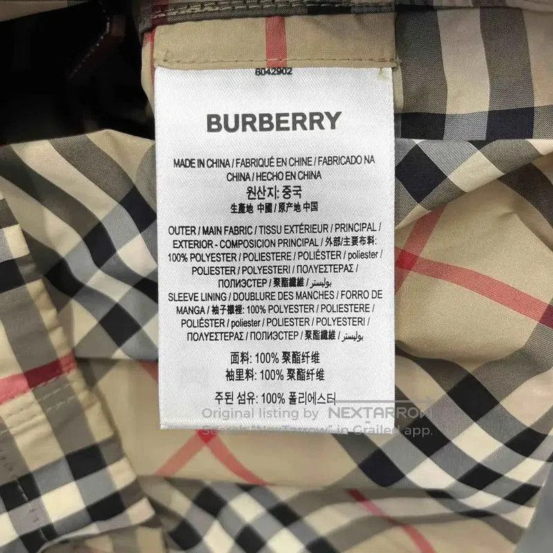 Burberry Burberry Women's Beige Check Jacket. Size XS / US 0-2 / IT 36-38 - 5 Thumbnail