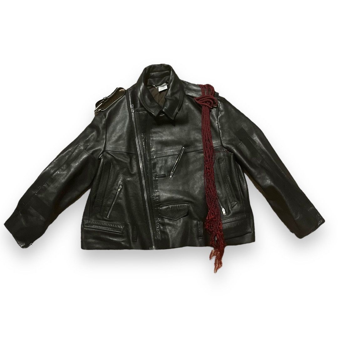 Vetements Perfecto Leather Jacket AW17 Exactitudes Size US L / EU 52-54 / 3 - 1 Thumbnail