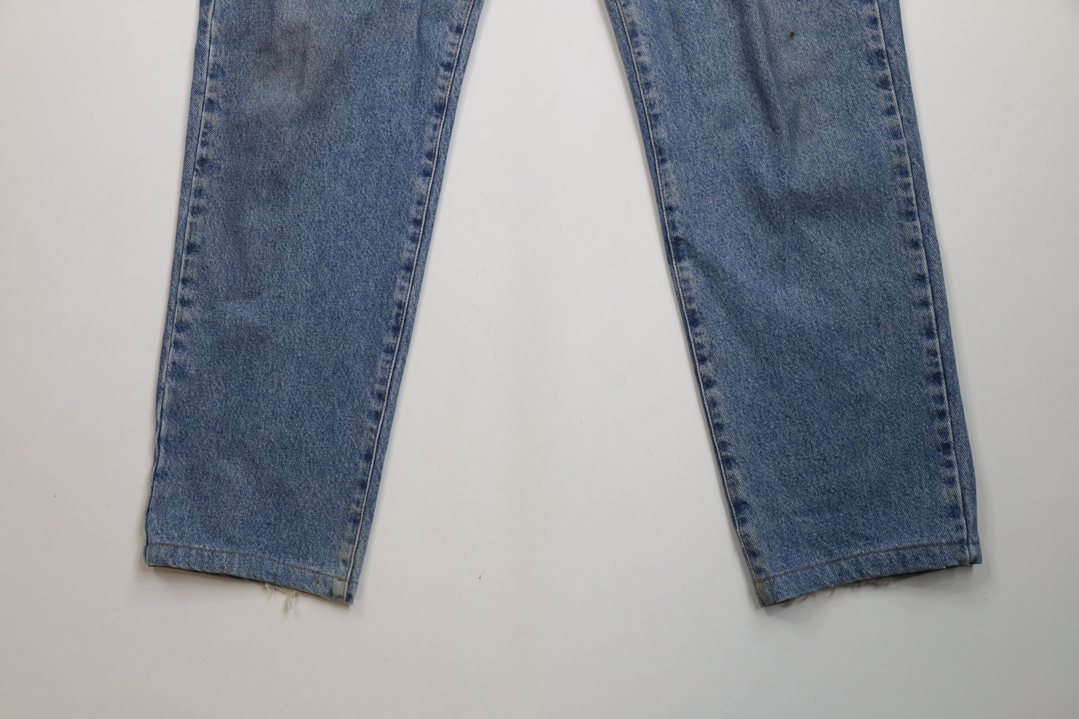 Calvin Klein × Vintage Vintage 90s Calvin Klein Spell Out Straight Leg Denim Jeans Size 36" / US 14 / IT 50 - 4 Thumbnail