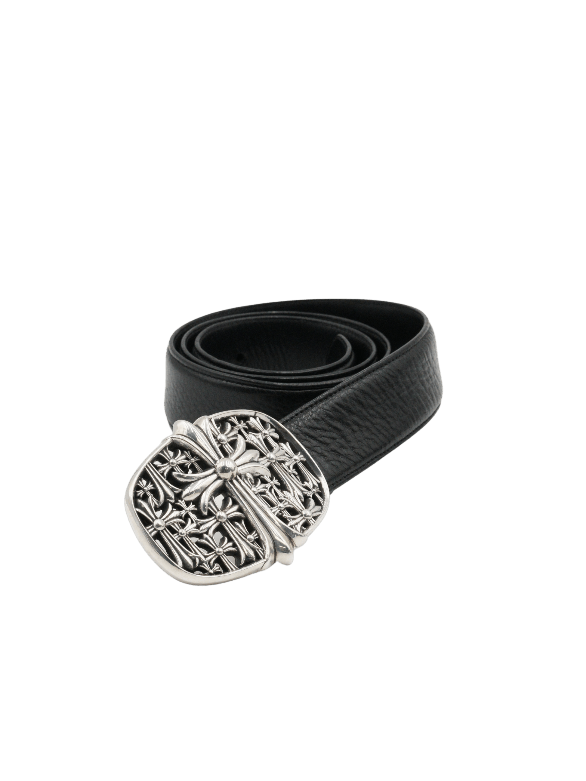 Chrome Hearts Chrome Hearts Cemetery Cross Belt in Silver - 34 Size 34 - 2 Thumbnail