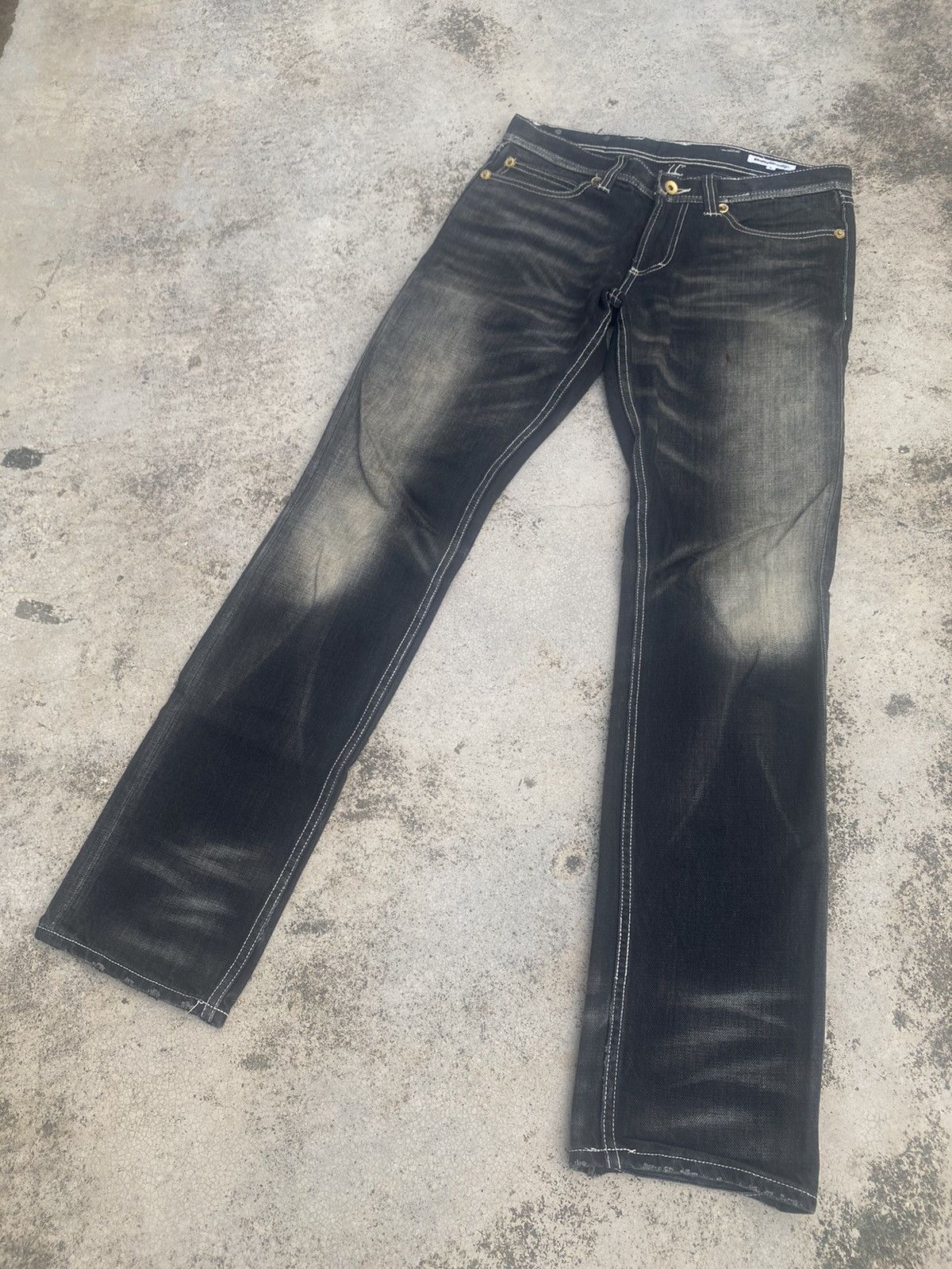 Japanese Brand Japanese Brand Semantic Design Clawmark Straightcut Denim Size US 32 / EU 48 - 13 Thumbnail