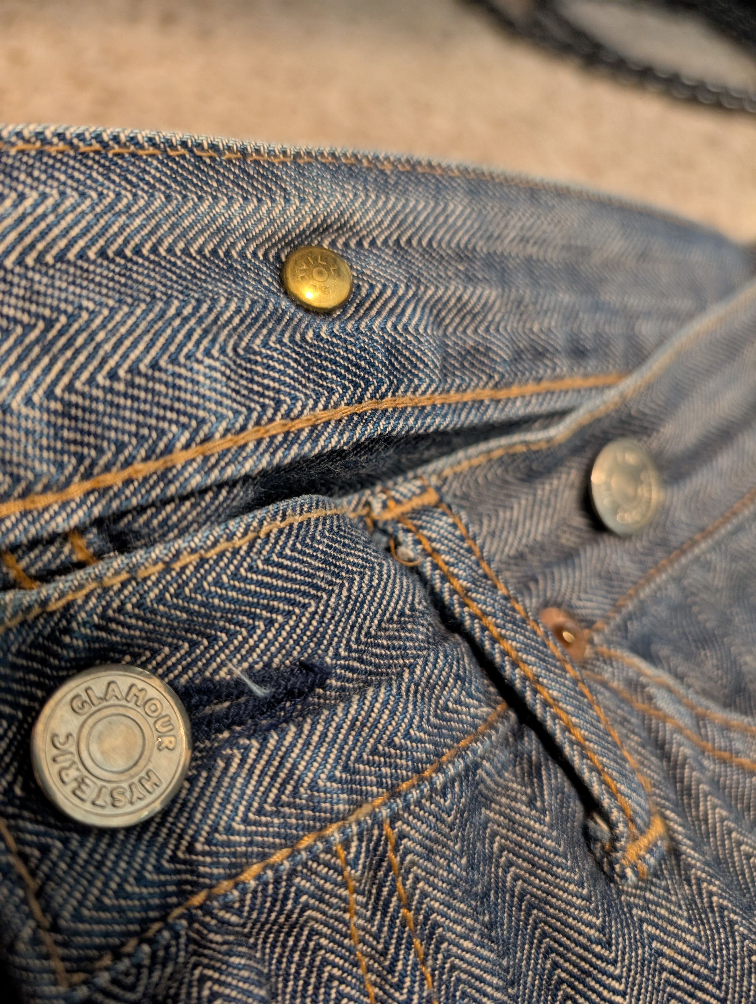 Hysteric Glamour Kinky Strap Jeans