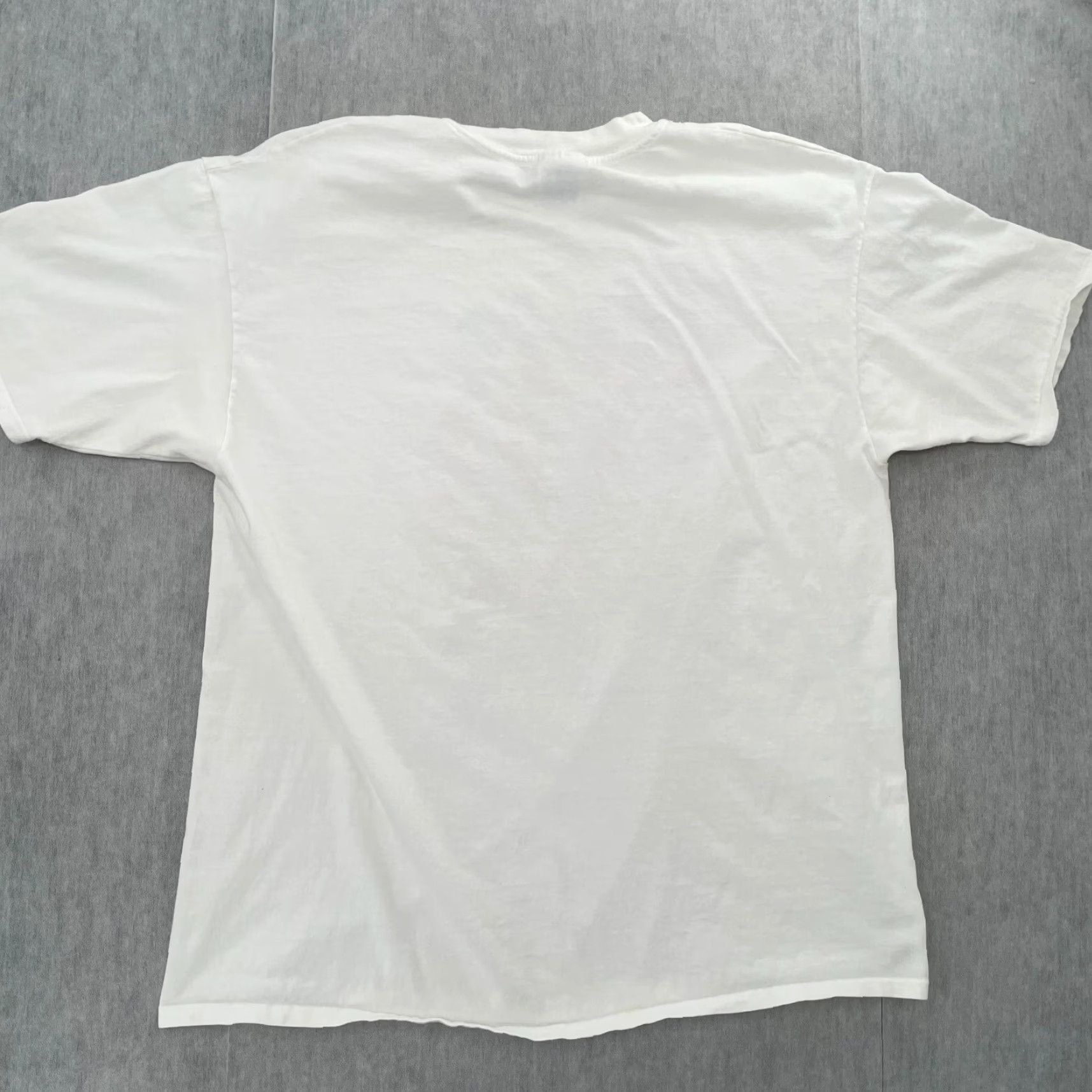 Hanes Vintage Hanes Beefy-T T-Shirt Adult XL White Crew Neck Graphic Clown 90s USA Mens Size US XL / EU 56 / 4 - 2 Thumbnail
