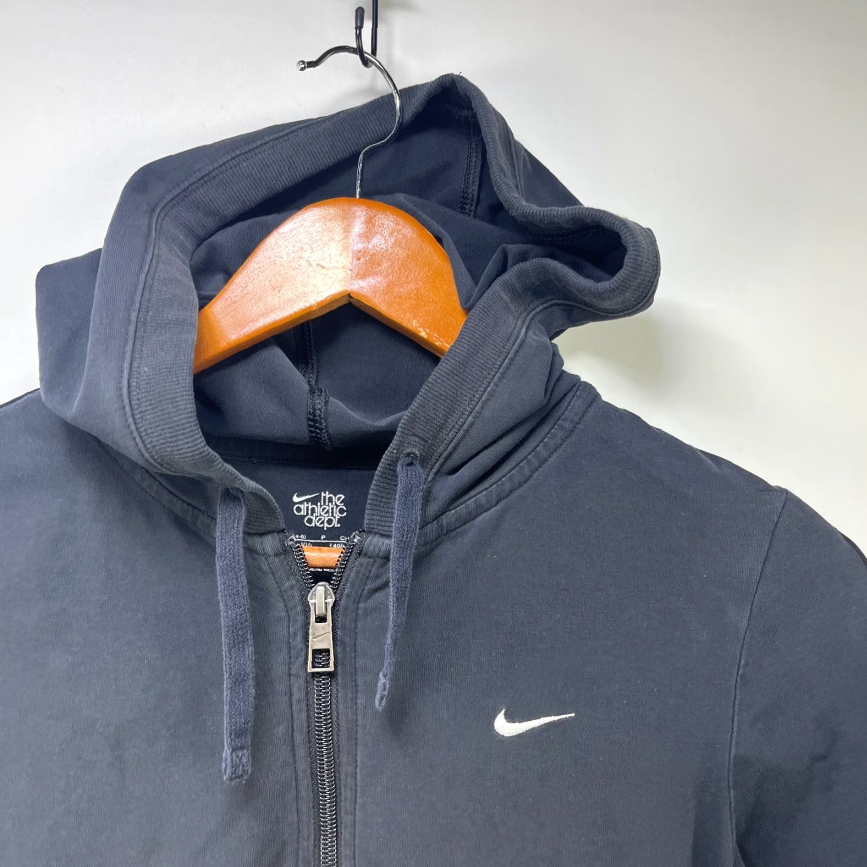 Nike VINTAGE Nike Hoodie Womens Small Zip Up Y2K Size S / US 4 / IT 40 - 2 Thumbnail