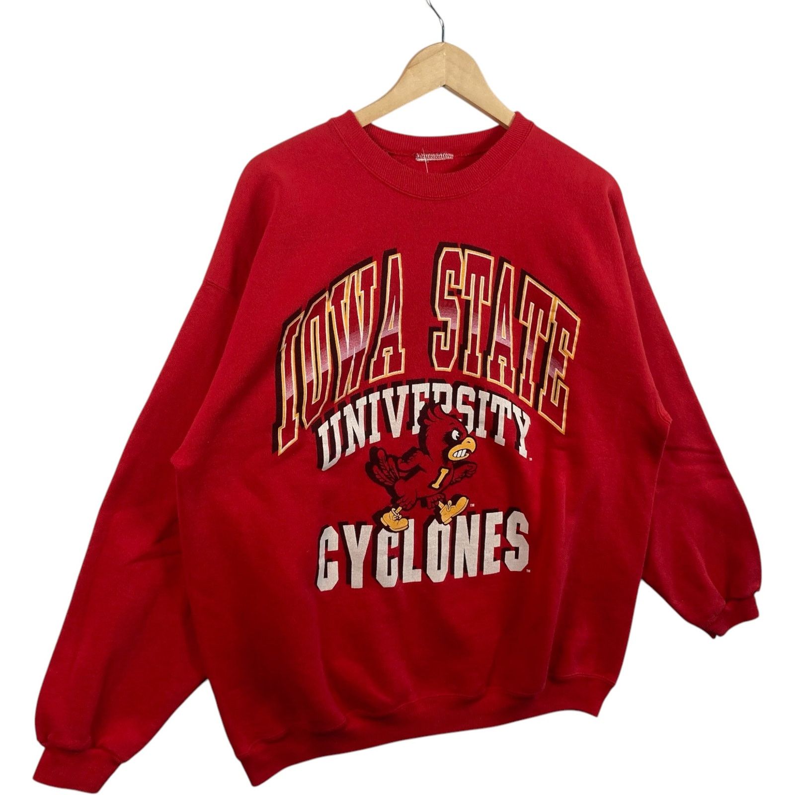 Vintage Vintage Iowa State University Cyclones Spellout Crewneck XL Size US XL / EU 56 / 4 - 4 Thumbnail