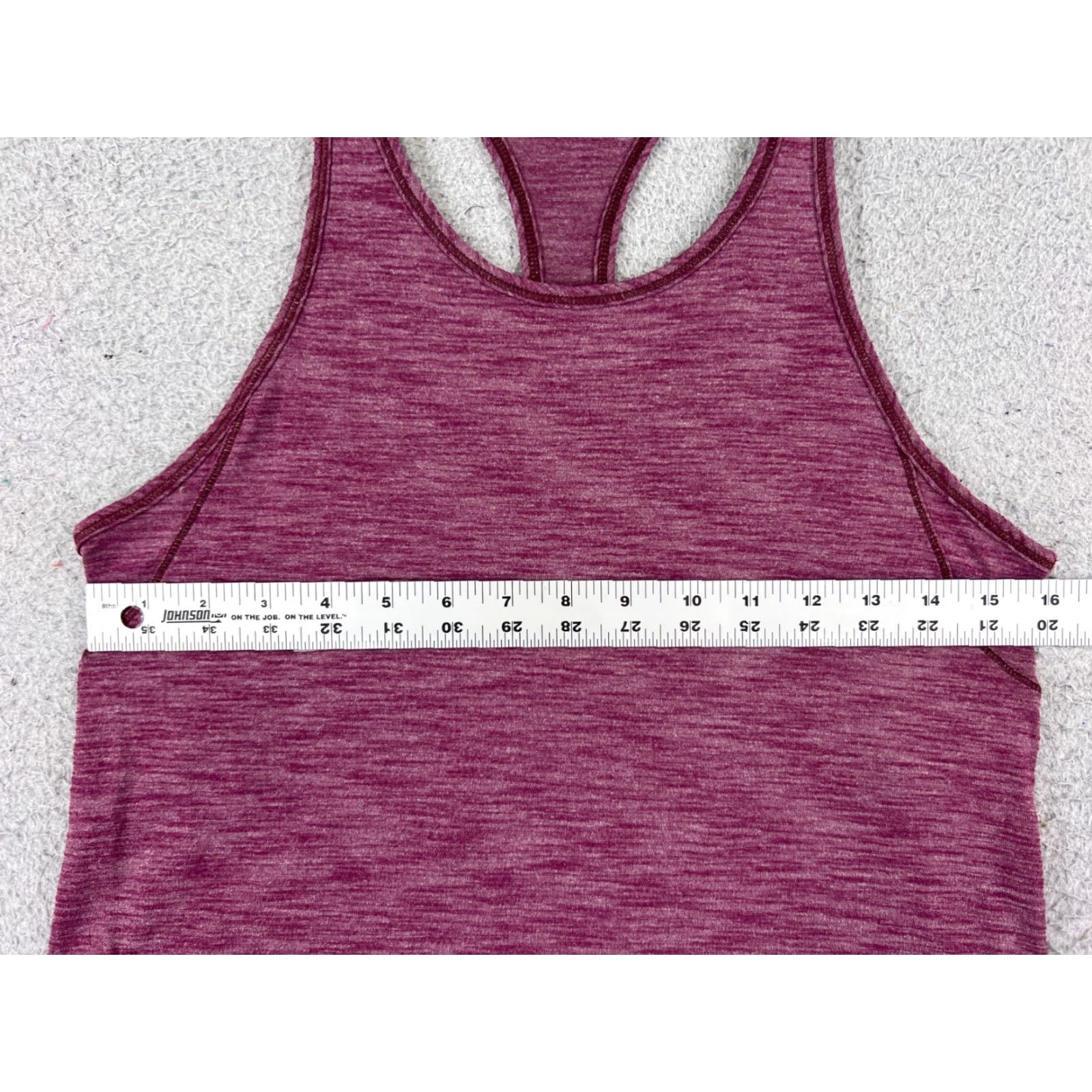 Lululemon Lululemon Shirt Women 4 Purple Long Distance Tank Luon Running Run Racerback Sleeveless Cropped All Seasons Breathable Casual Workwear Size S / US 4 / IT 40 - 6 Thumbnail