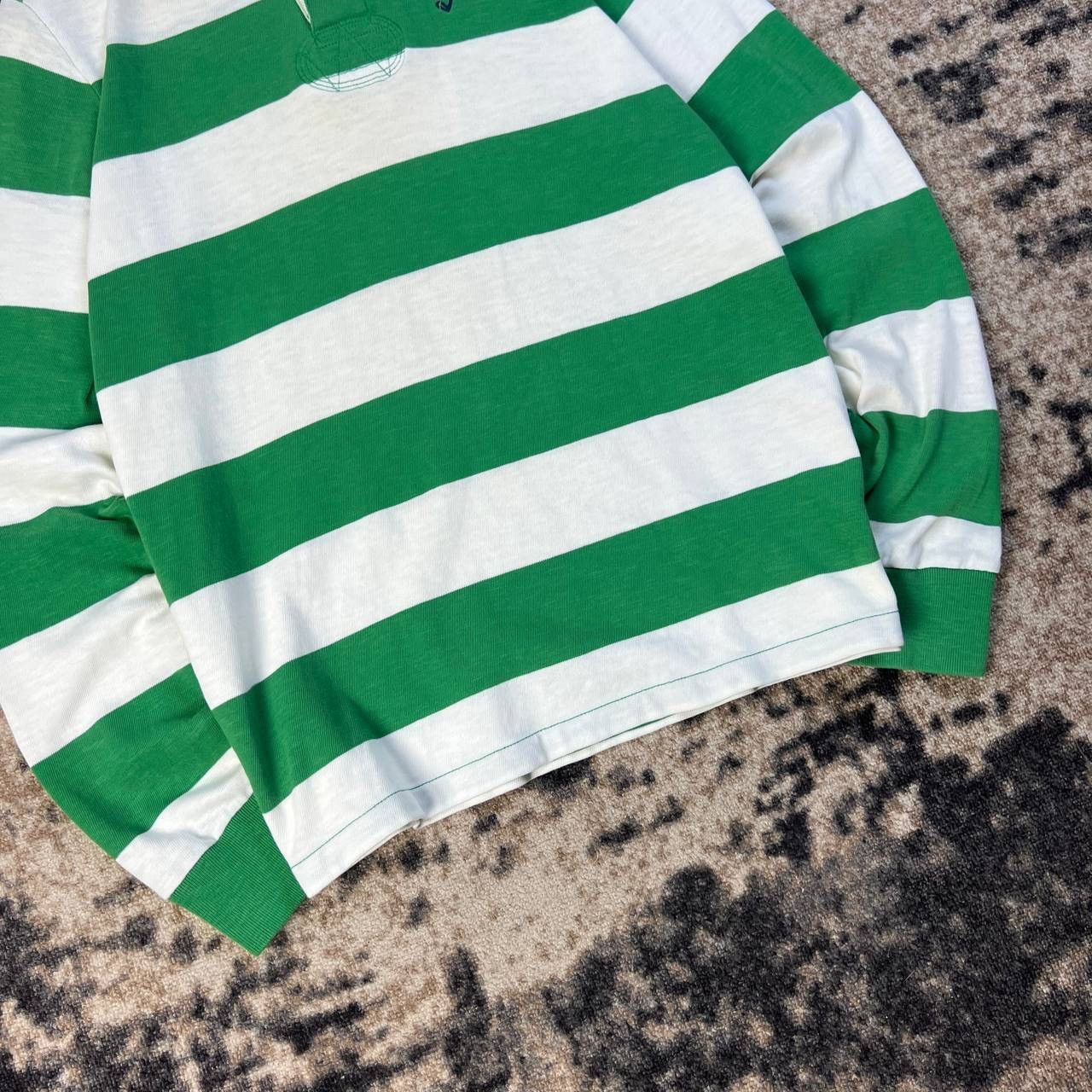 Polo Ralph Lauren Polo Ralph Lauren Vintage Y2K Big Logo Rugby Long Sleeve Size US XL / EU 56 / 4 - 3 Thumbnail