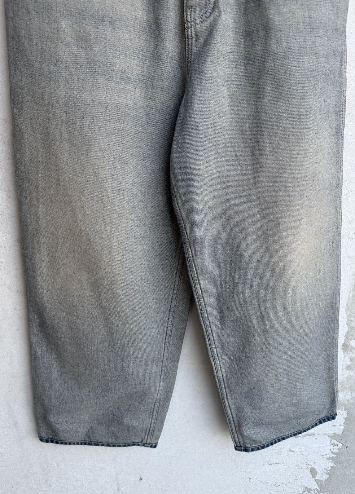 Balenciaga [S] 1590$ Spring24 Inside out blue baggy jeans Size US 30 / EU 46 - 5 Thumbnail