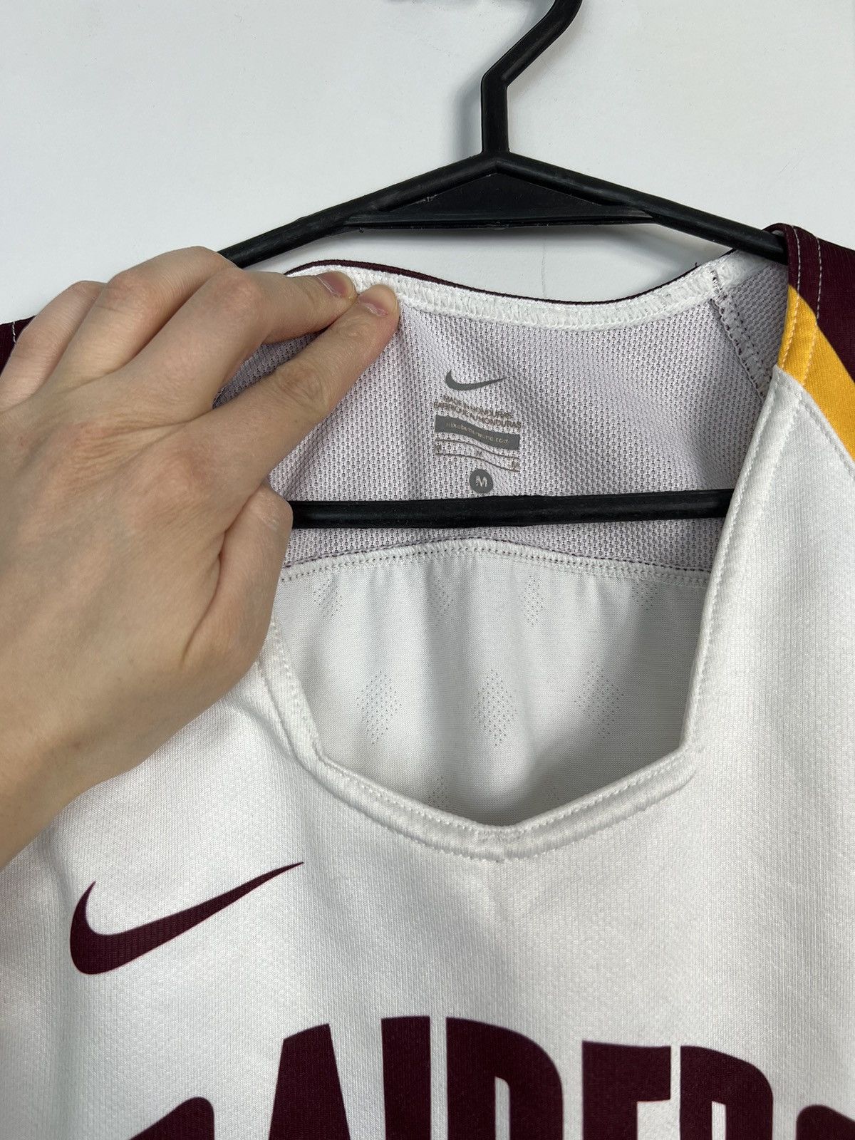 Nike × Vintage Jersey Nike Raiders 2 Small Logo Tshirt Size US S / EU 44-46 / 1 - 3 Thumbnail