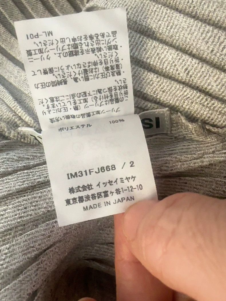 Issey Miyake Issey Miyake size:2 A grey main line pleated sleeveless to Size S / US 4 / IT 40 - 6 Thumbnail
