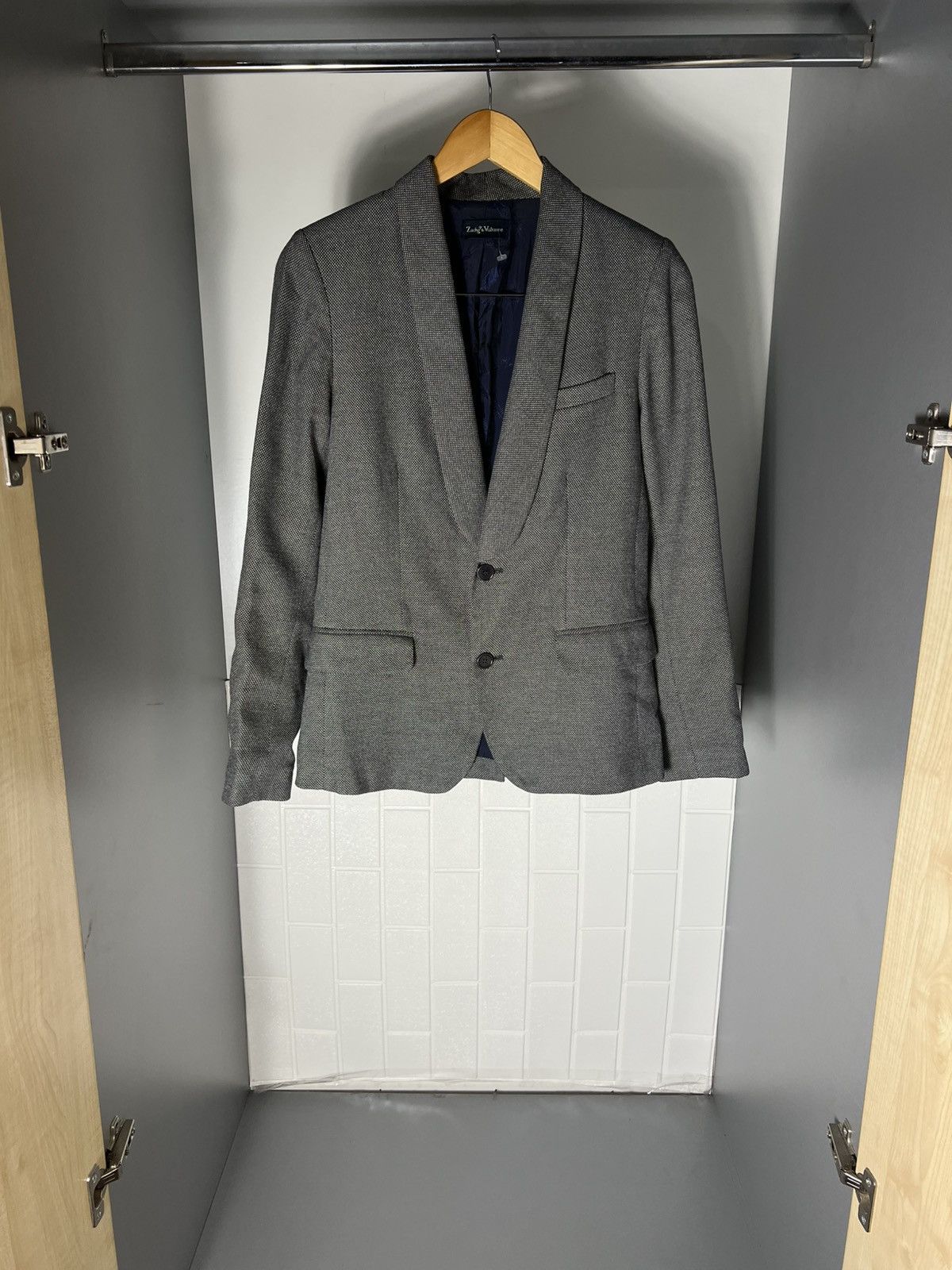 Zadig & Voltaire VINTAGE ZADIG & VOLTAIRE ITALIAN DESIGNER BLAZER SUIT CASUAL Size 44S - 5 Thumbnail