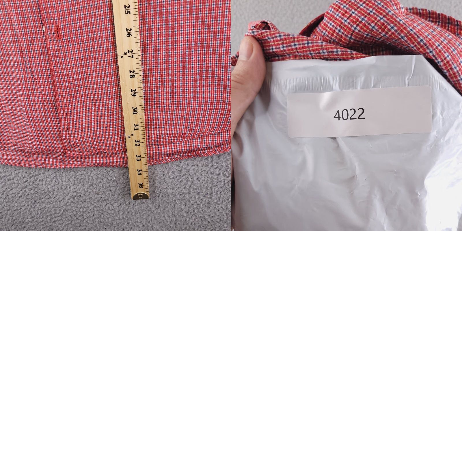 Tommy Hilfiger VINTAGE Tommy Hilfiger Shirt Mens XL Red Gingham Short Sleeve Button UP Size US XL / EU 56 / 4 - 8 Thumbnail